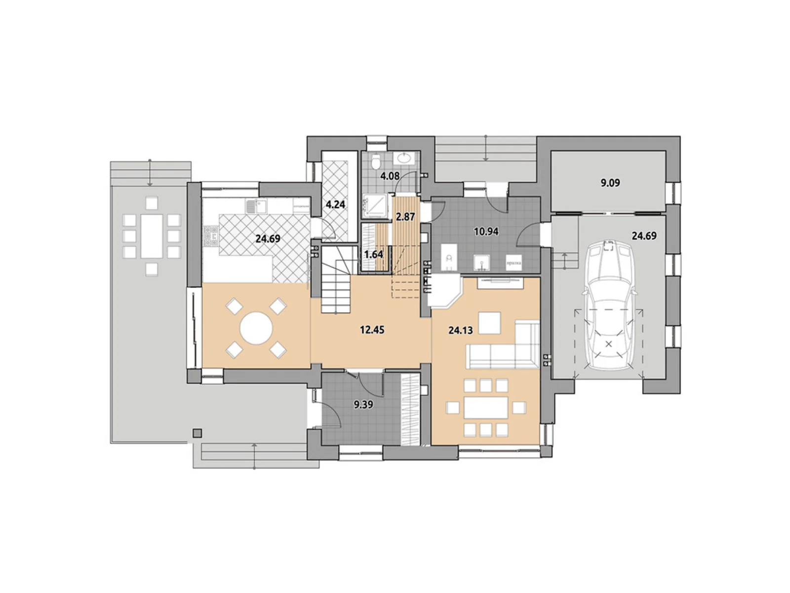 Продается дом на 2 этажа 231.25 кв. м с верандой - фото 2