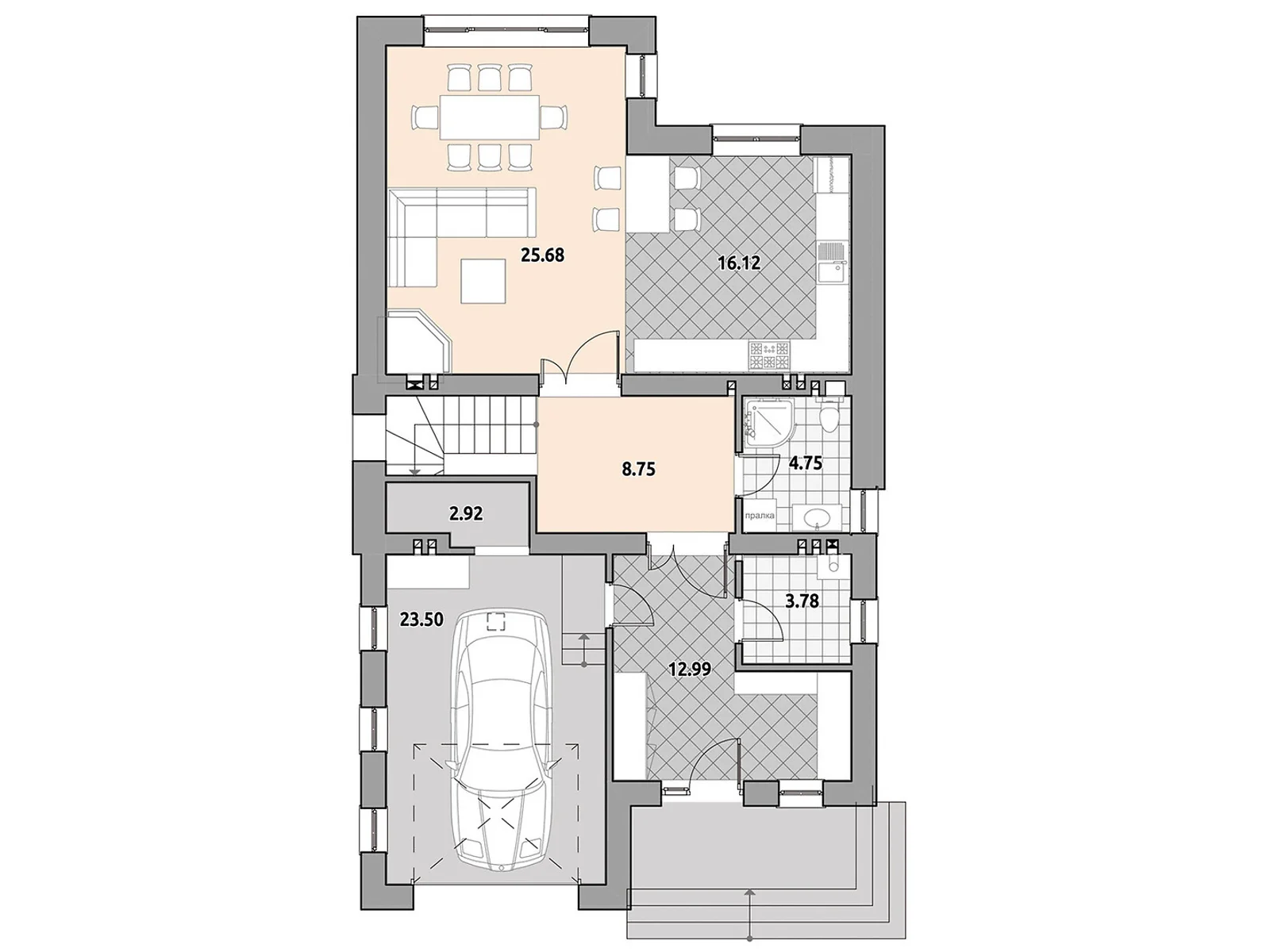 Продается дом на 2 этажа 198.71 кв. м с гаражом - фото 2