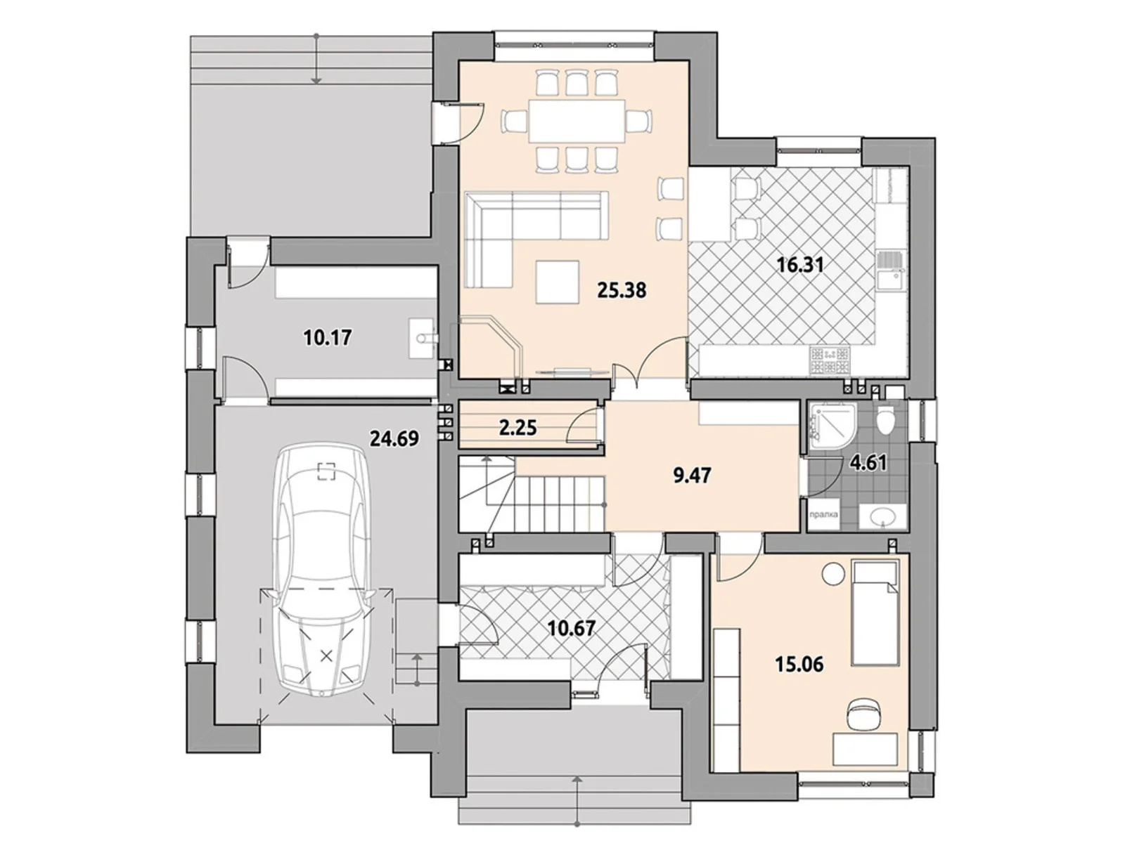 Продается дом на 2 этажа 211.84 кв. м с беседкой - фото 2