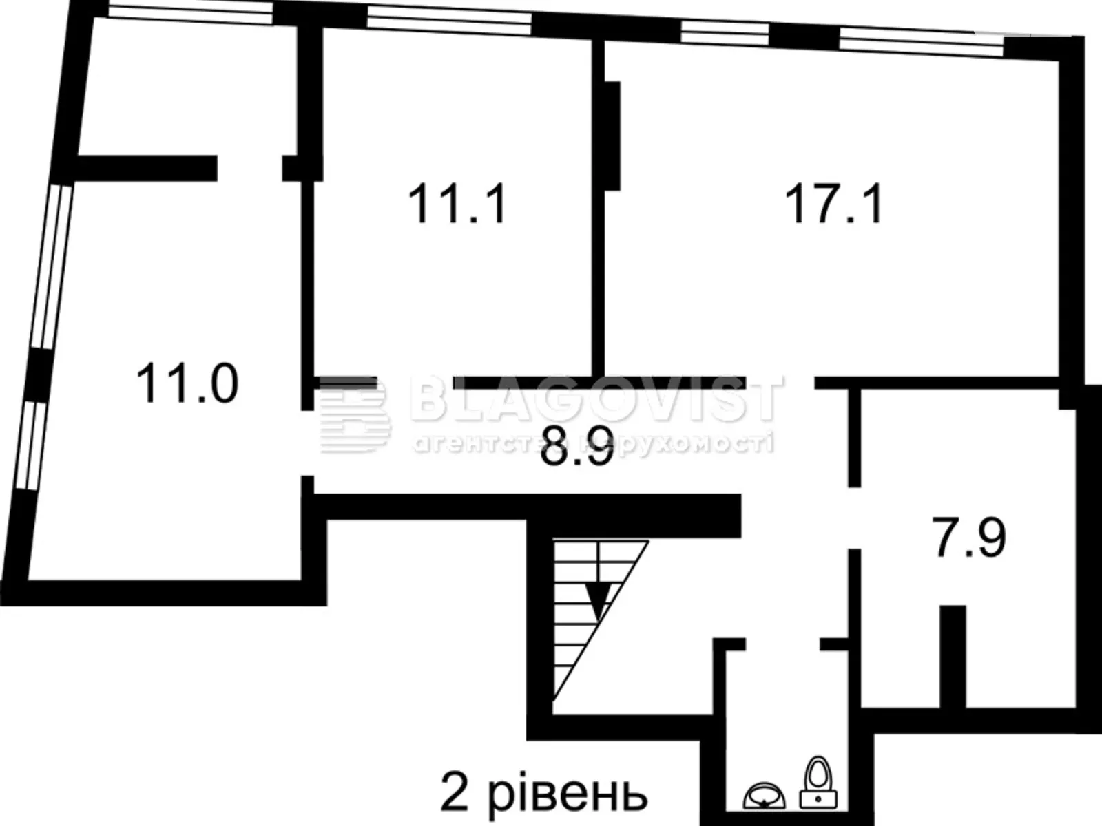 Продается 4-комнатная квартира 115 кв. м в Киеве, Столичное шоссе, 3