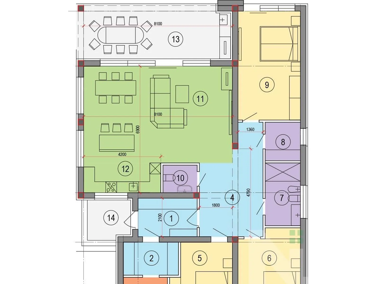 Продается одноэтажный дом 126 кв. м с балконом - фото 3