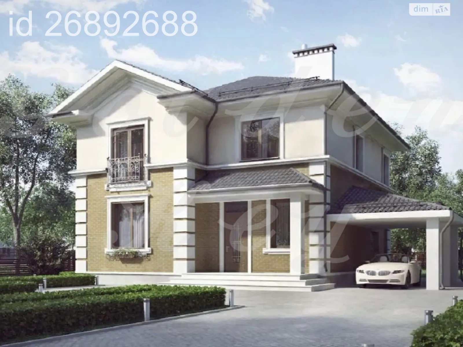 Продается дом на 2 этажа 292 кв. м с беседкой, цена: 155000 $ - фото 1