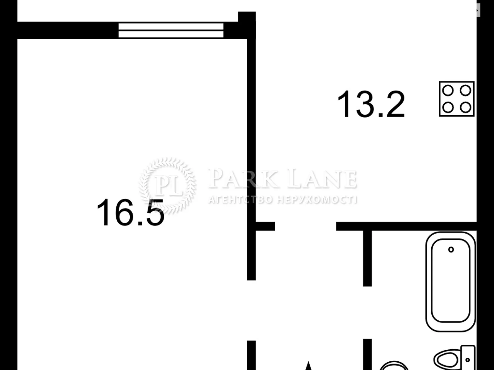 Продается 1-комнатная квартира 41.1 кв. м в Киеве, ул. Метрологическая, 29