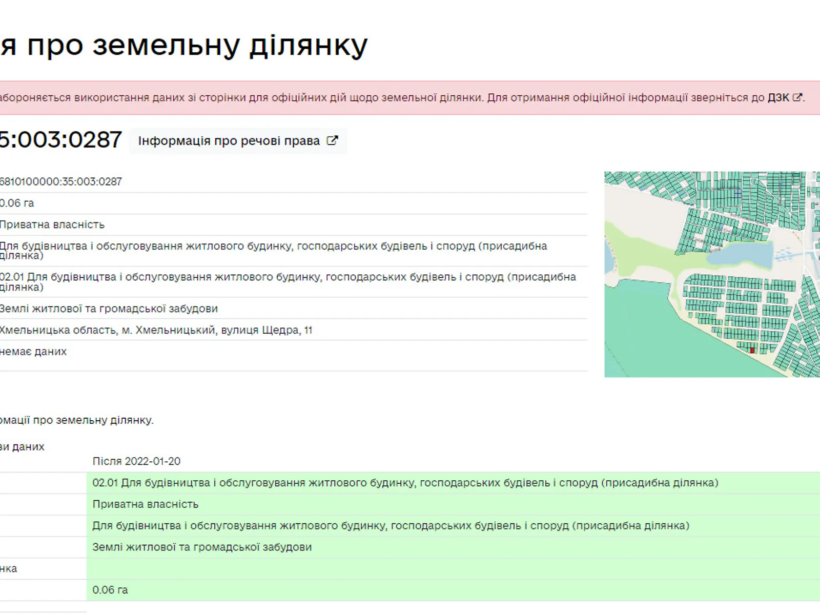 Продается земельный участок 20 соток в Хмельницкой области, цена: 21900 $