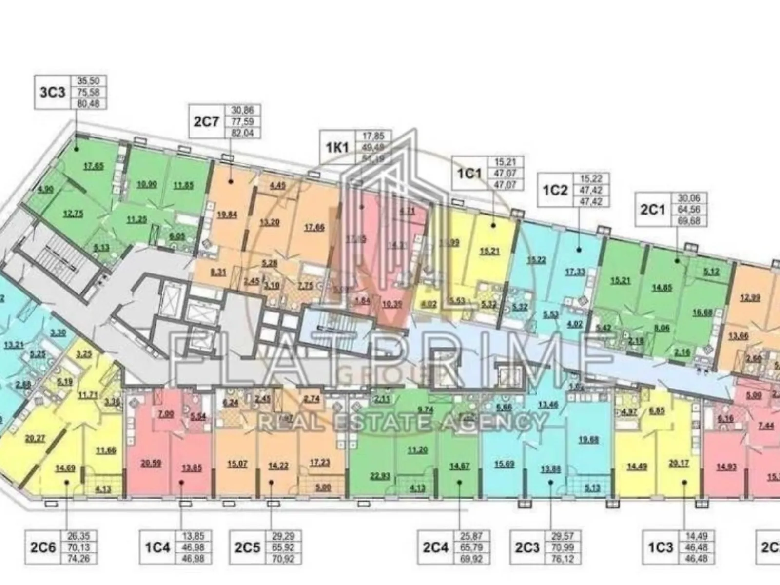 Продается 2-комнатная квартира 79 кв. м в Киеве, наб. Днепровская, 12