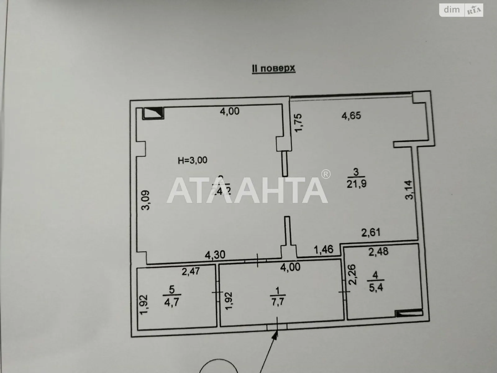 Продається 1-кімнатна квартира 63.9 кв. м у Одесі, вул. Дача Ковалевського, 121