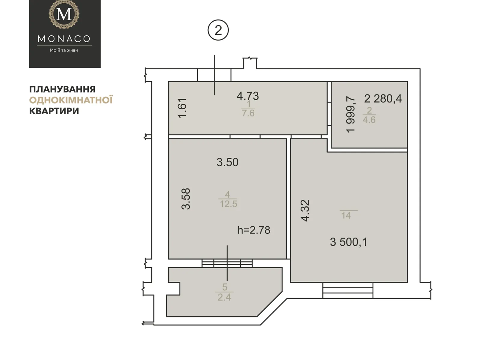 Продається 1-кімнатна квартира 41.7 кв. м у Ірпені, вул. Лисенка(Надсонова)
