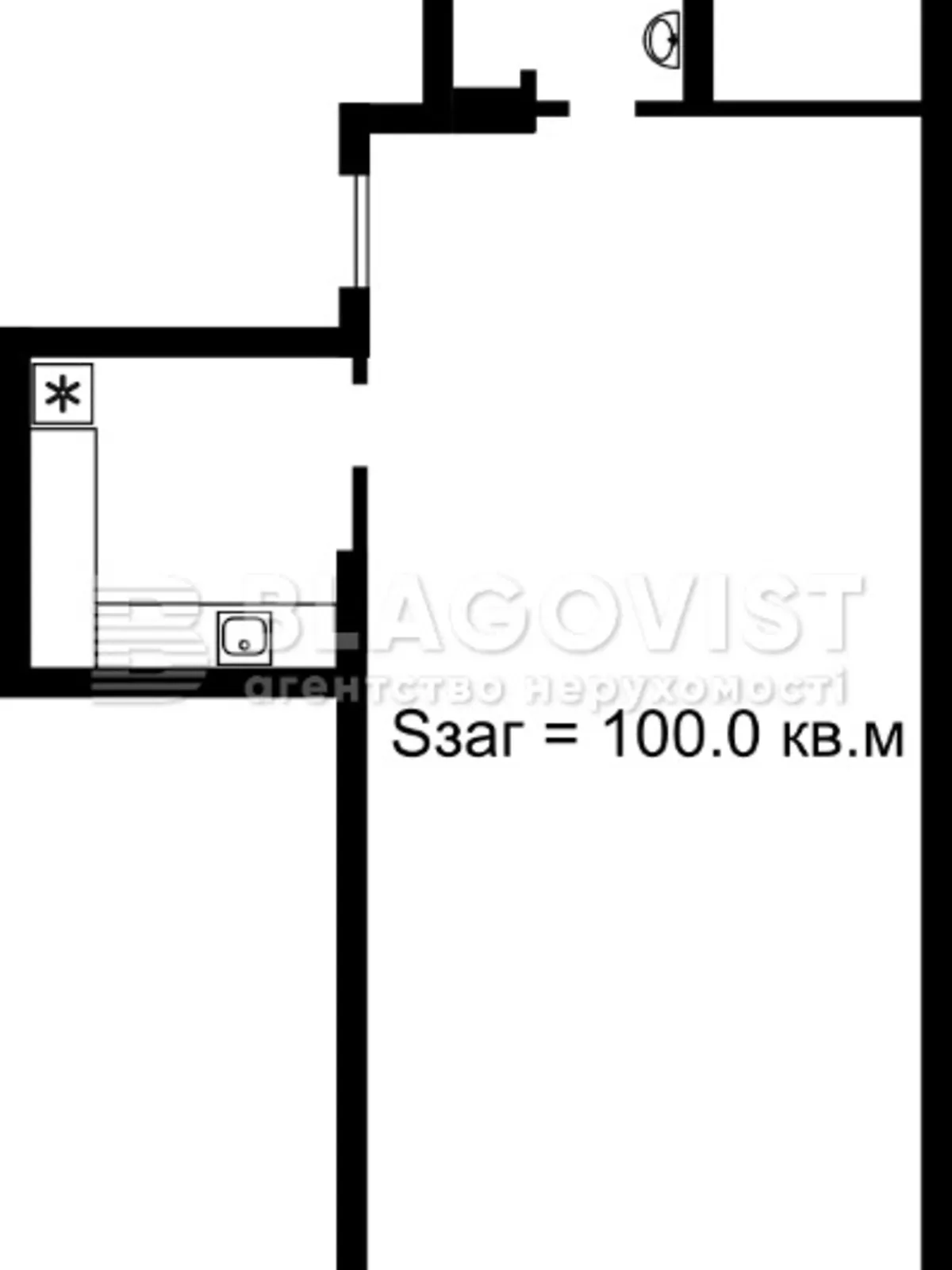 Продается помещения свободного назначения 100 кв. м в 1-этажном здании - фото 3