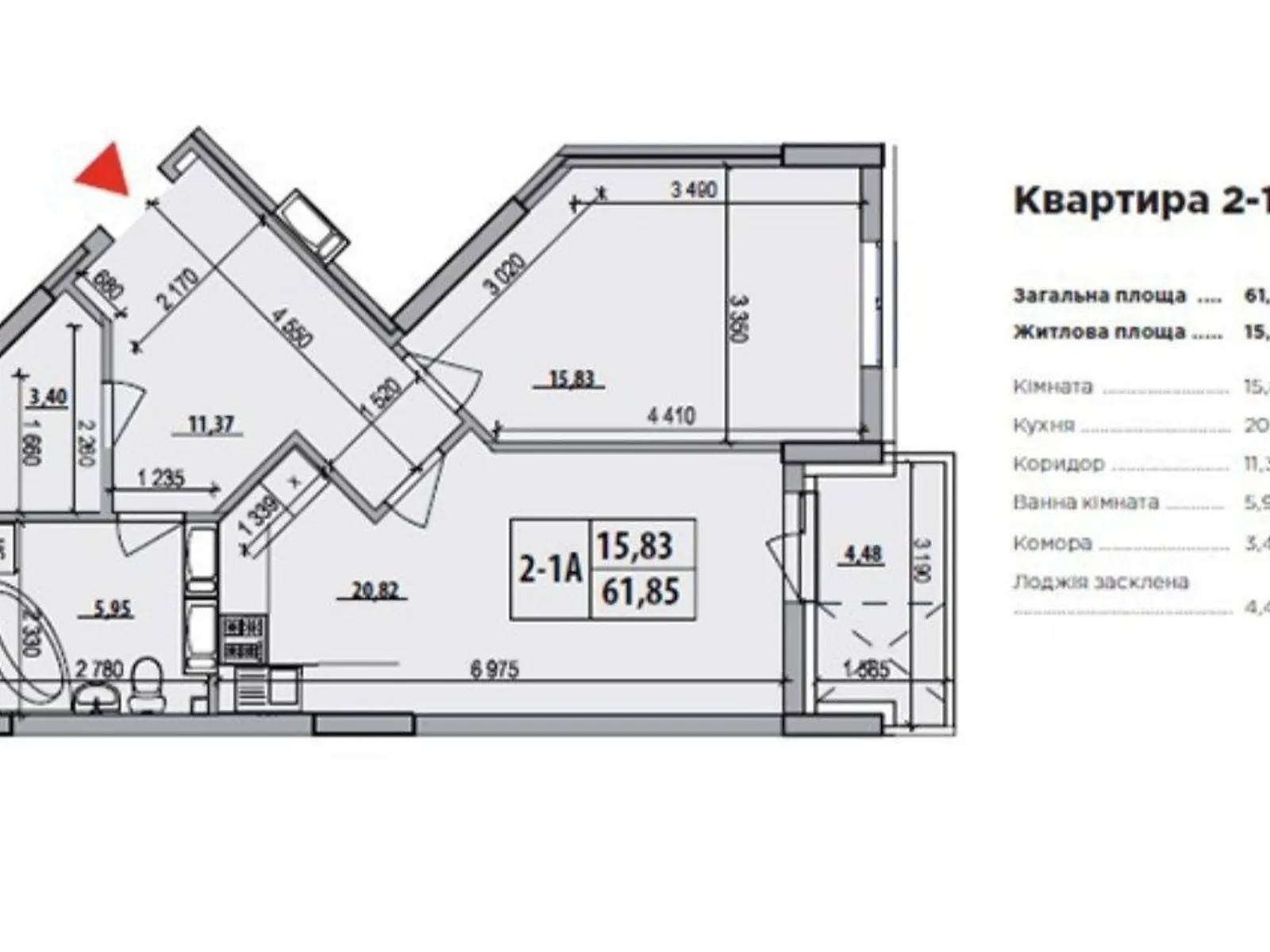 Продається 1-кімнатна квартира 62 кв. м у Києві, вул. Микільсько-Слобідська, 101Ш