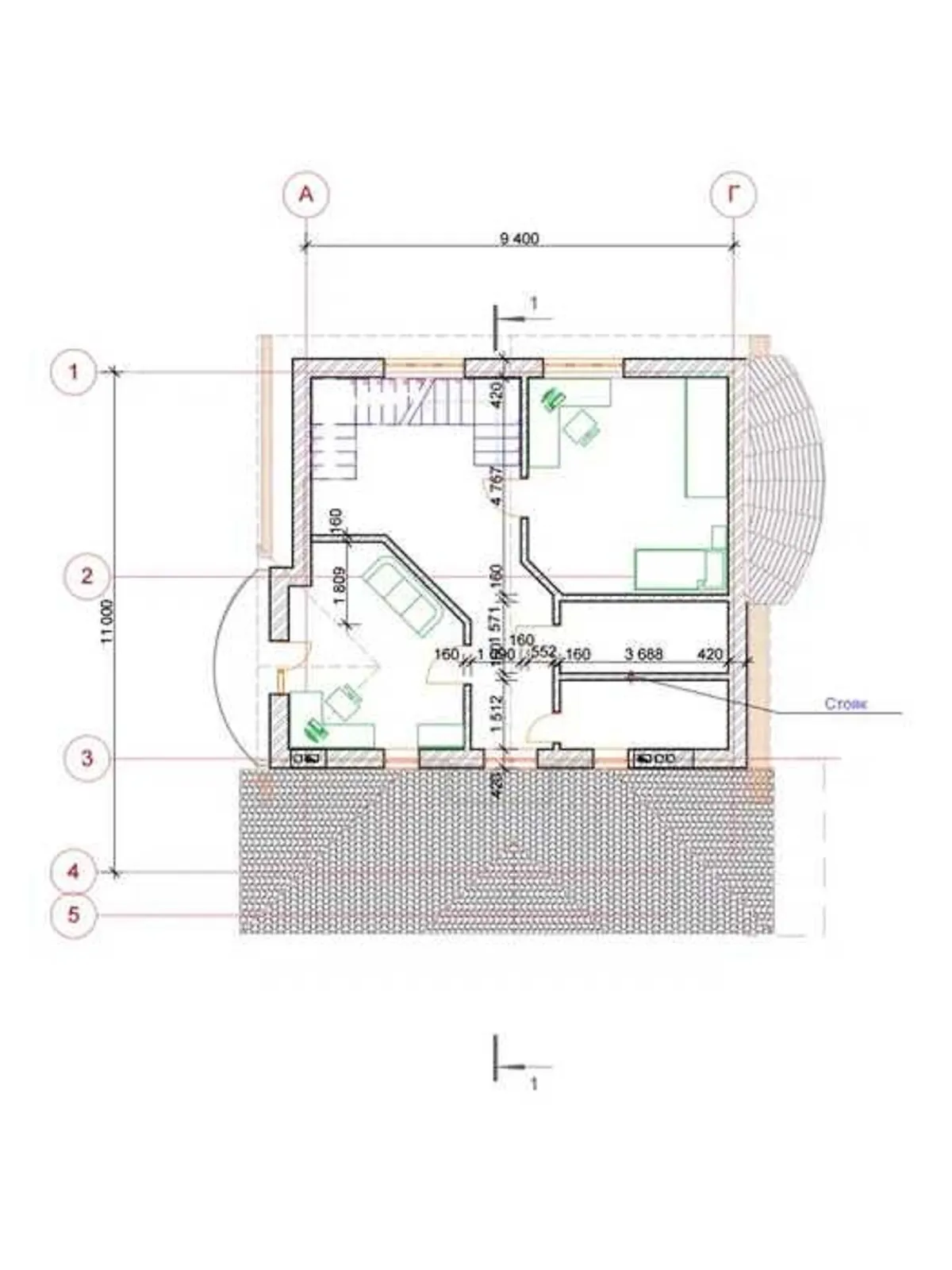 Продается дом на 2 этажа 163 кв. м с бассейном - фото 3