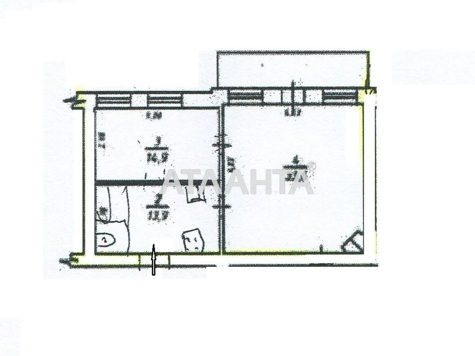 Продается 2-комнатная квартира 70 кв. м в Одессе, пер. Красный - фото 1