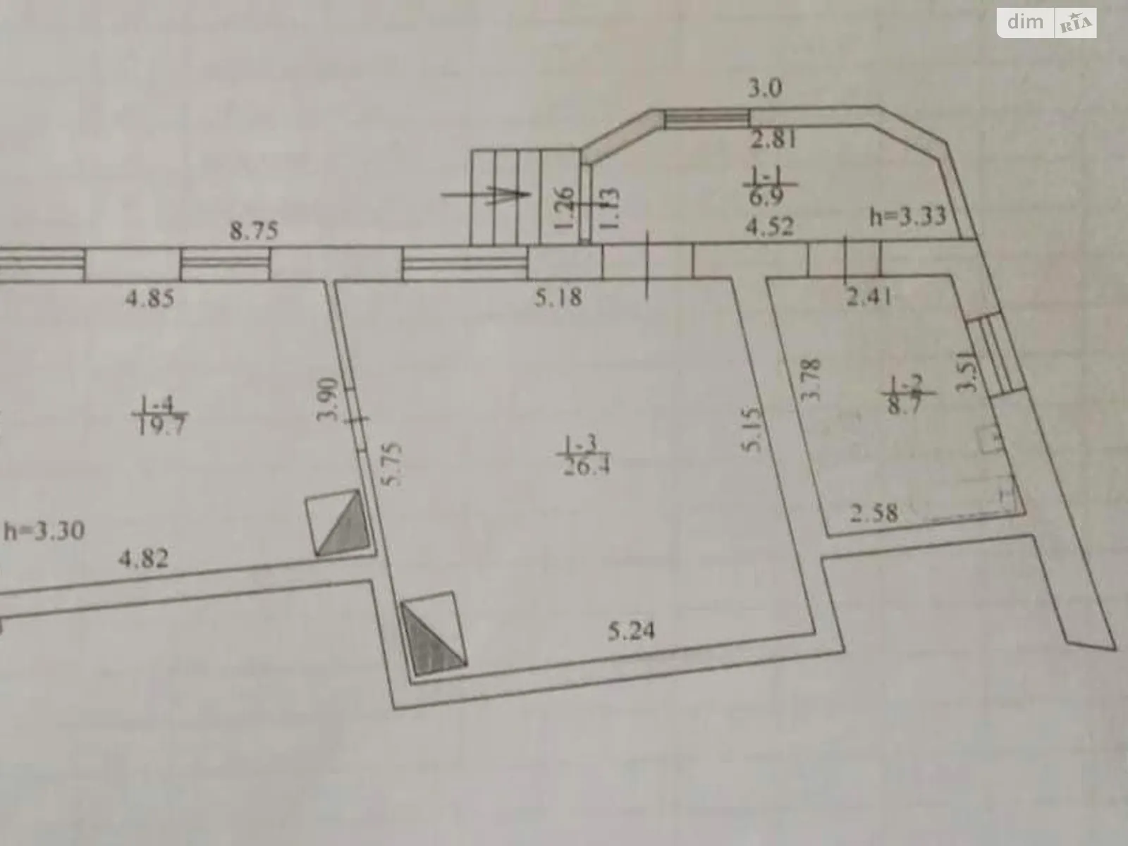 Продається 2-кімнатна квартира 62 кв. м у Микулинцях, вул. 22-го Січня, 15