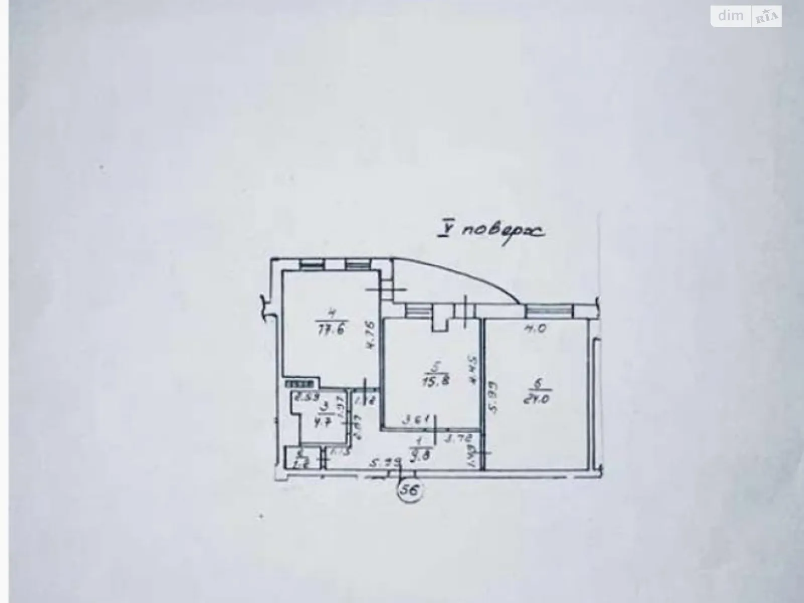 Продається 2-кімнатна квартира 74 кв. м у Одесі, вул. Базарна, 5