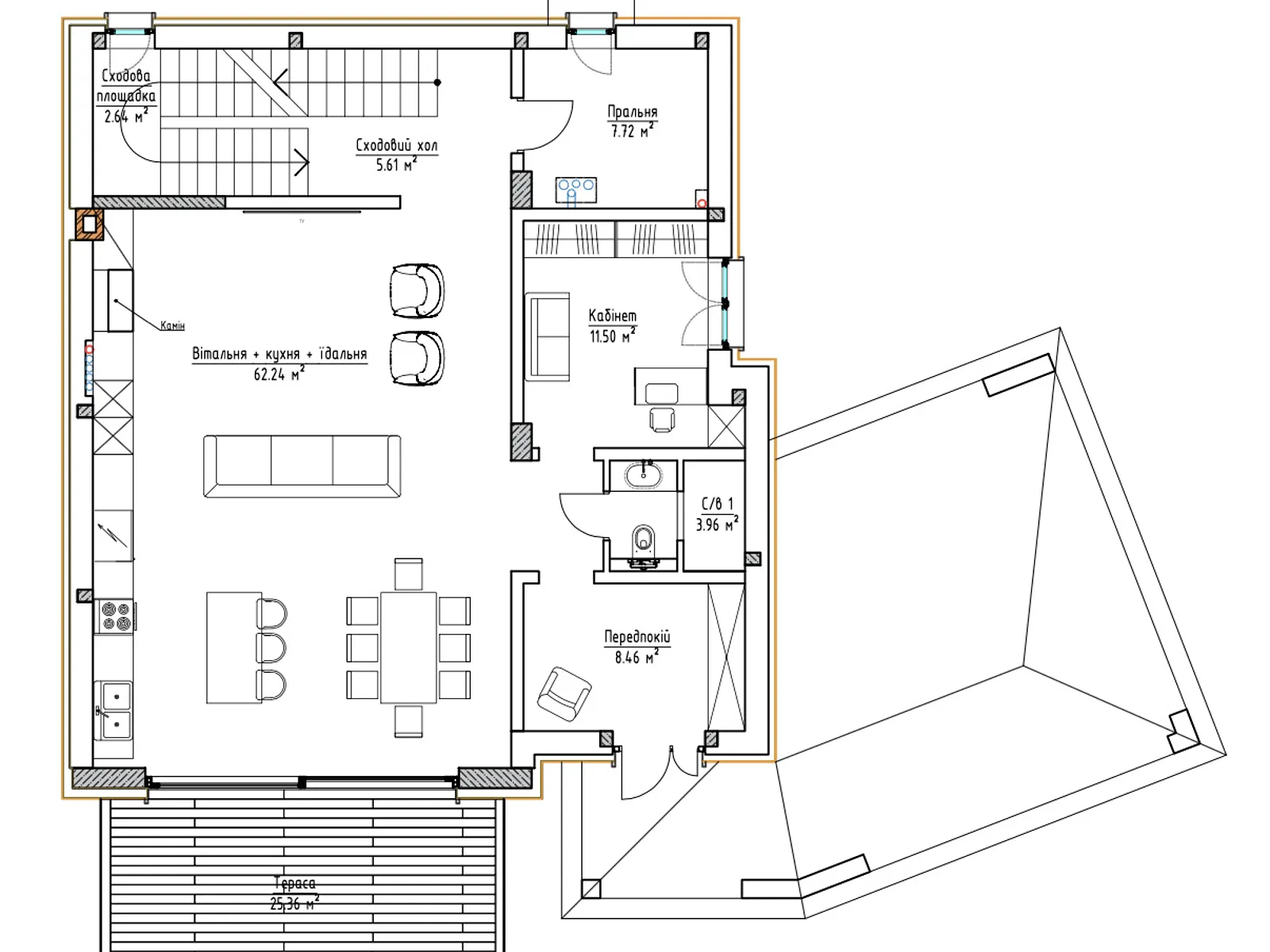 Продается дом на 2 этажа 360 кв. м с бассейном - фото 3