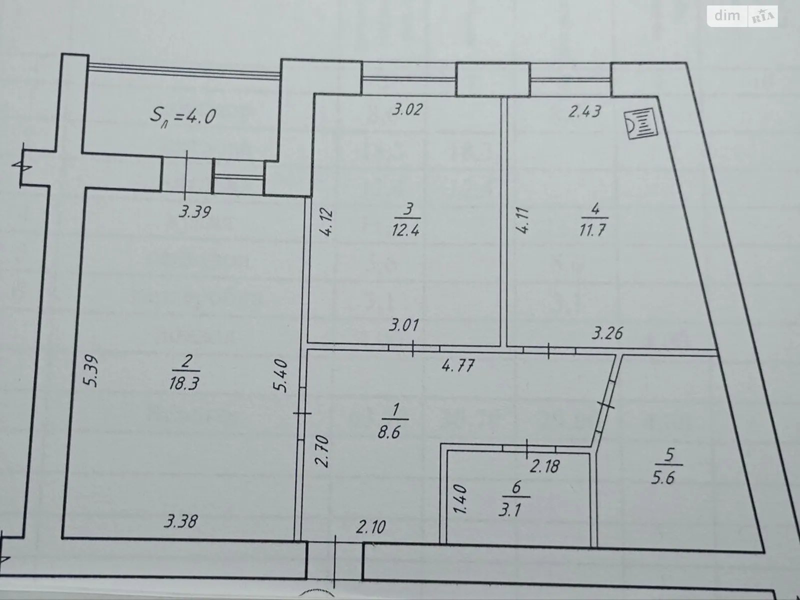 Продається 2-кімнатна квартира 64 кв. м у Сумах, цена: 63500 $ - фото 1