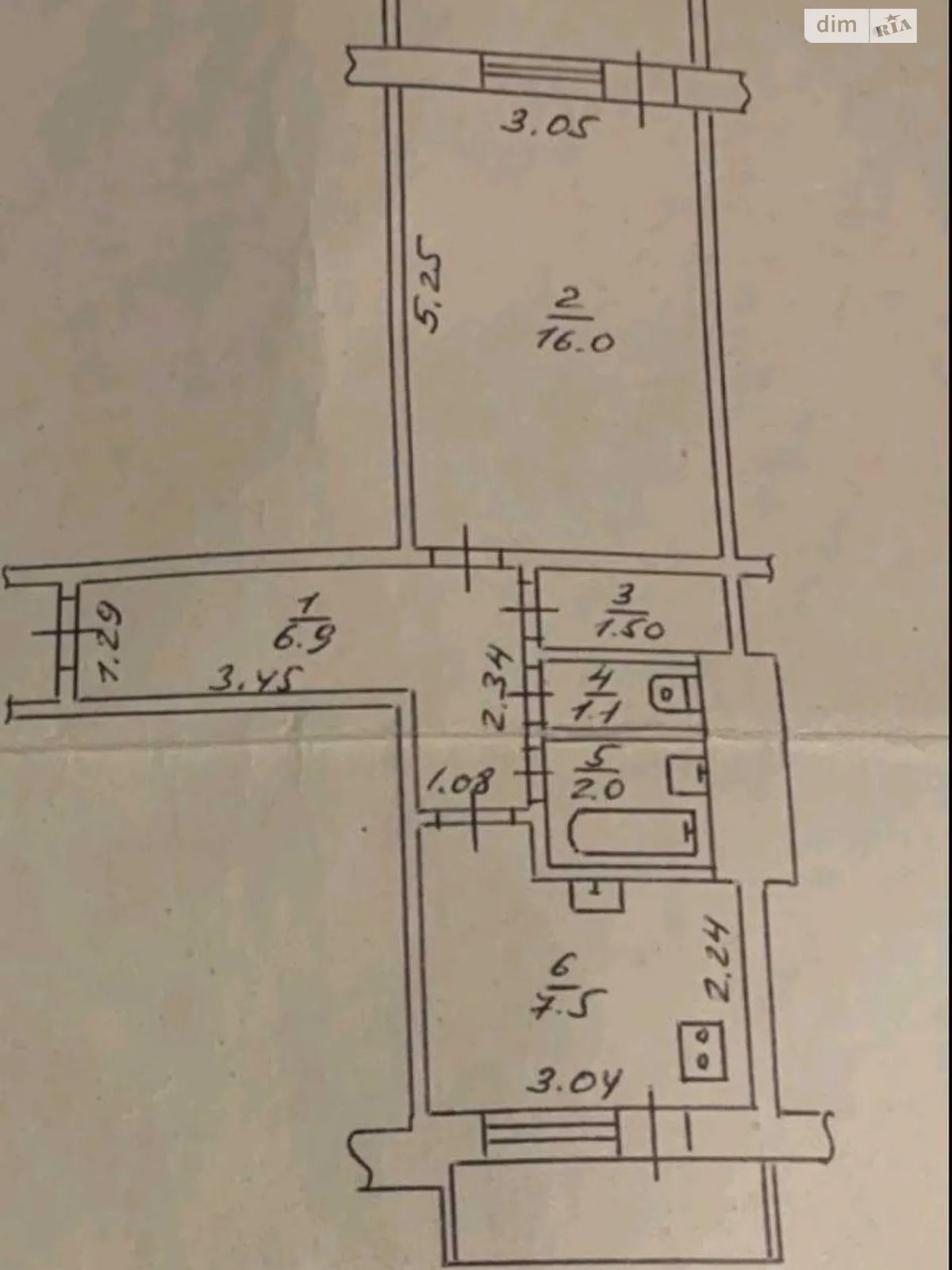 Продається 1-кімнатна квартира 37 кв. м у Харкові - фото 2