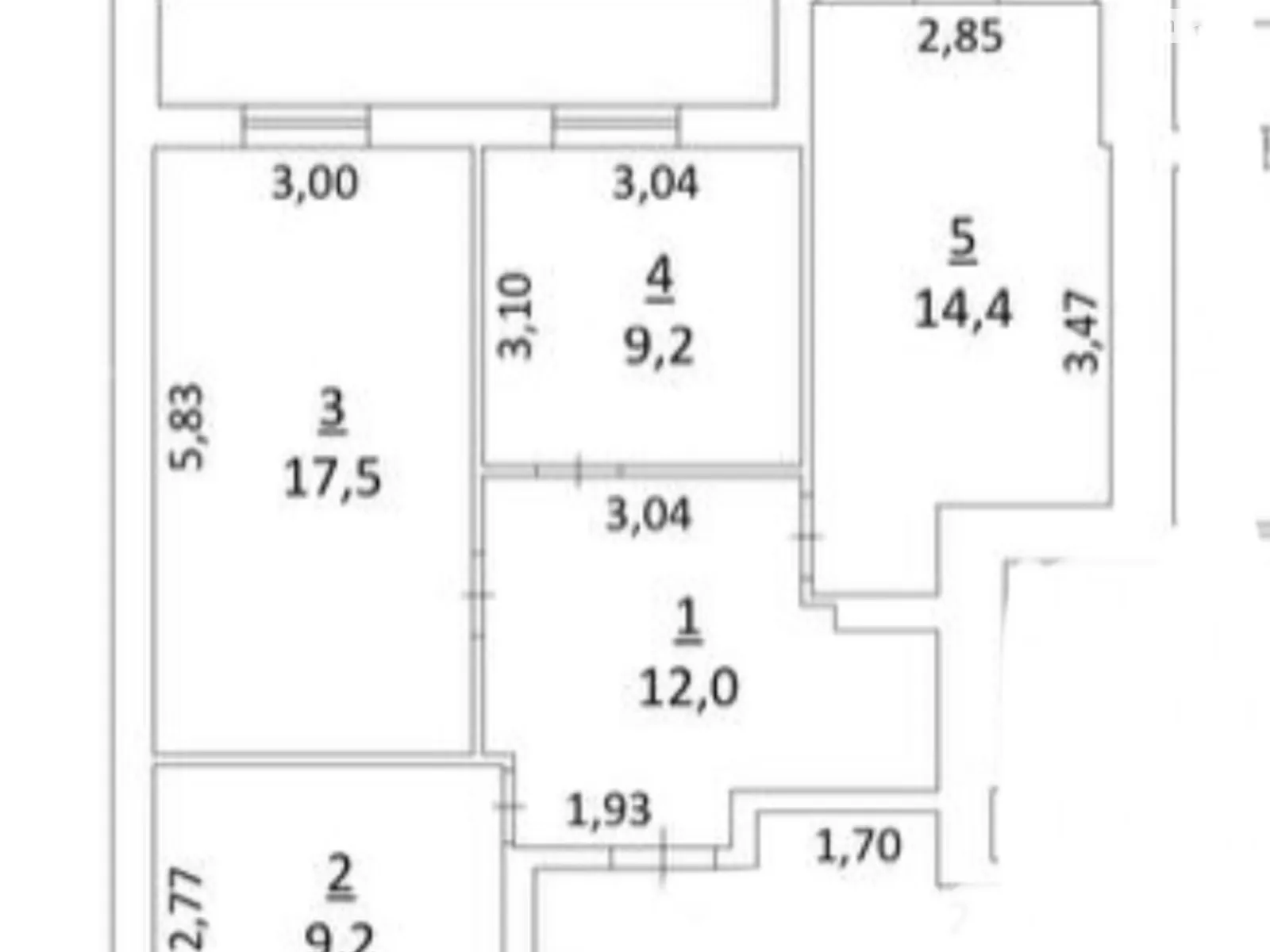 Продается 3-комнатная квартира 66 кв. м в Одессе, ул. Солнечная, 4 - фото 1