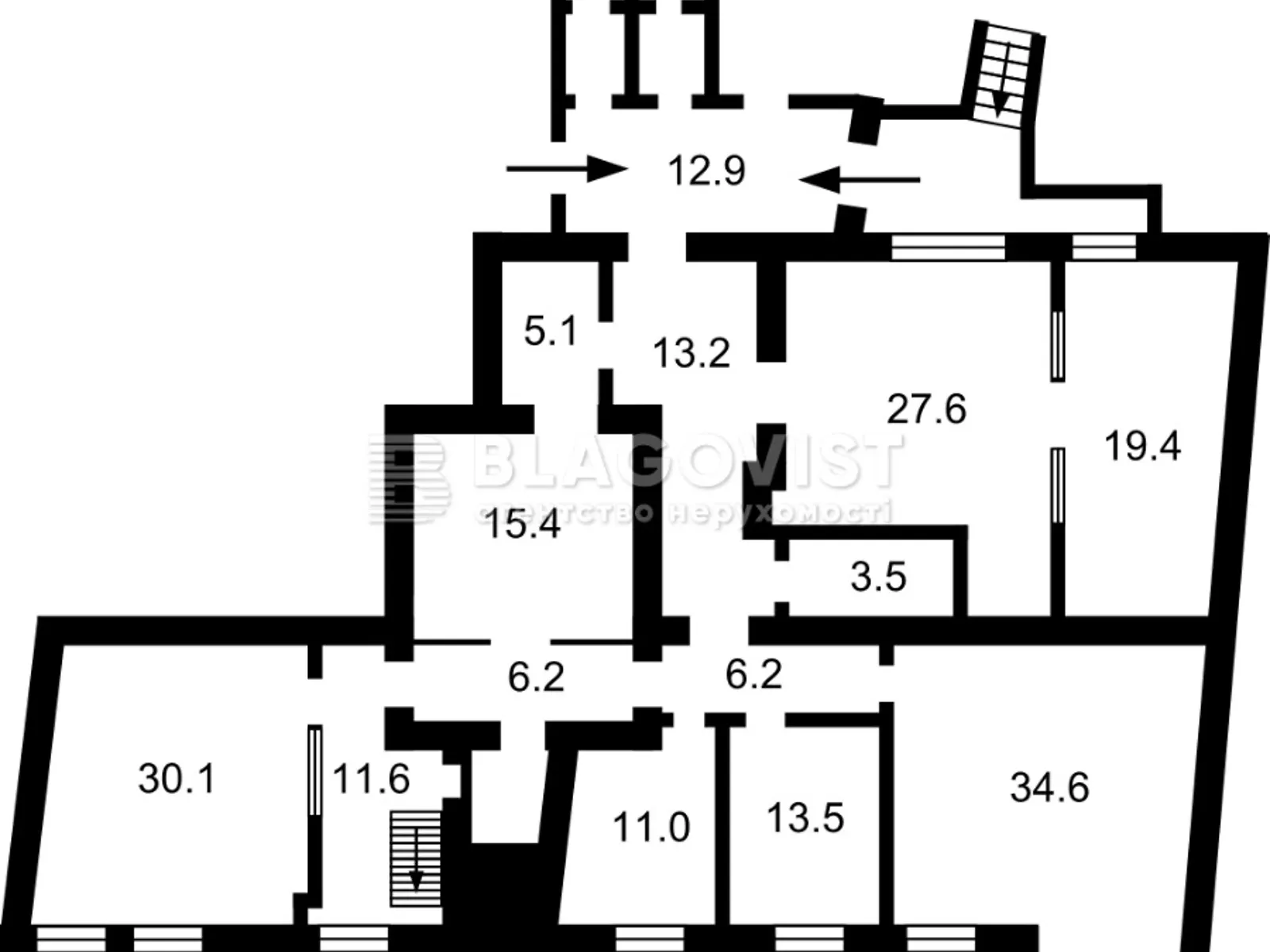 Продается офис 337 кв. м в бизнес-центре - фото 3