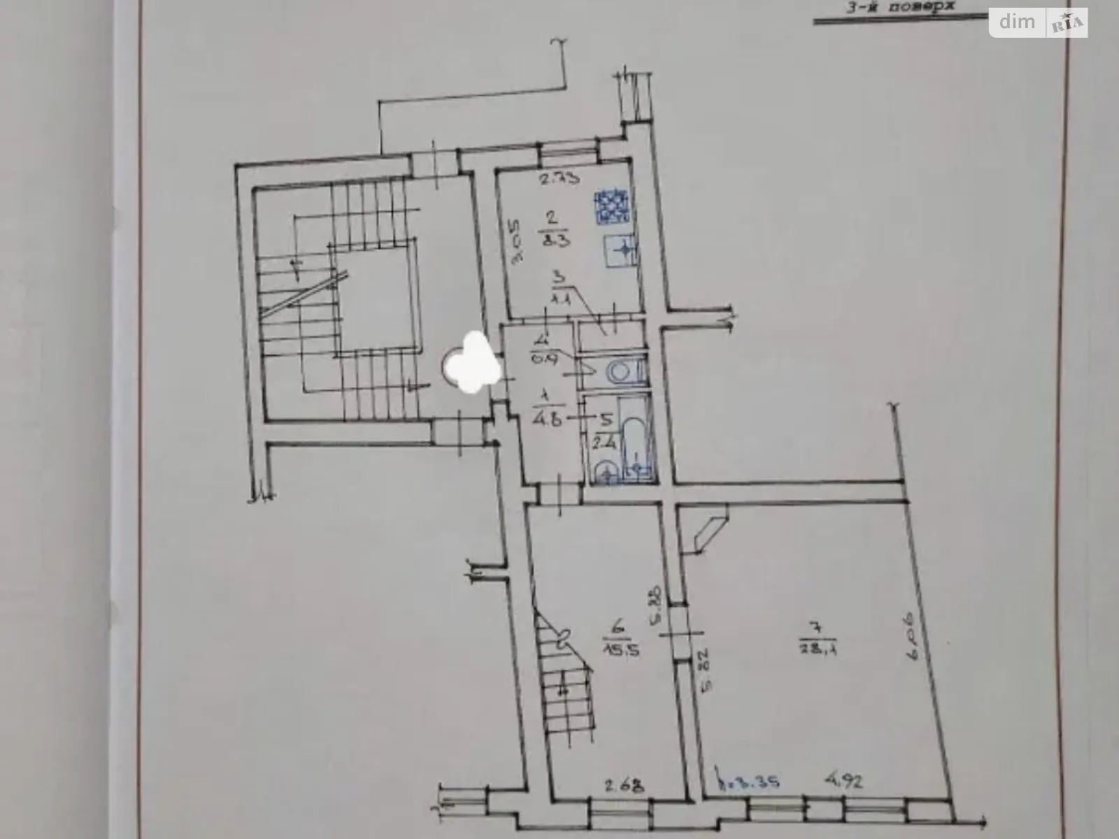 Продается 2-комнатная квартира 130 кв. м в Львове, ул. Ваговая, 7