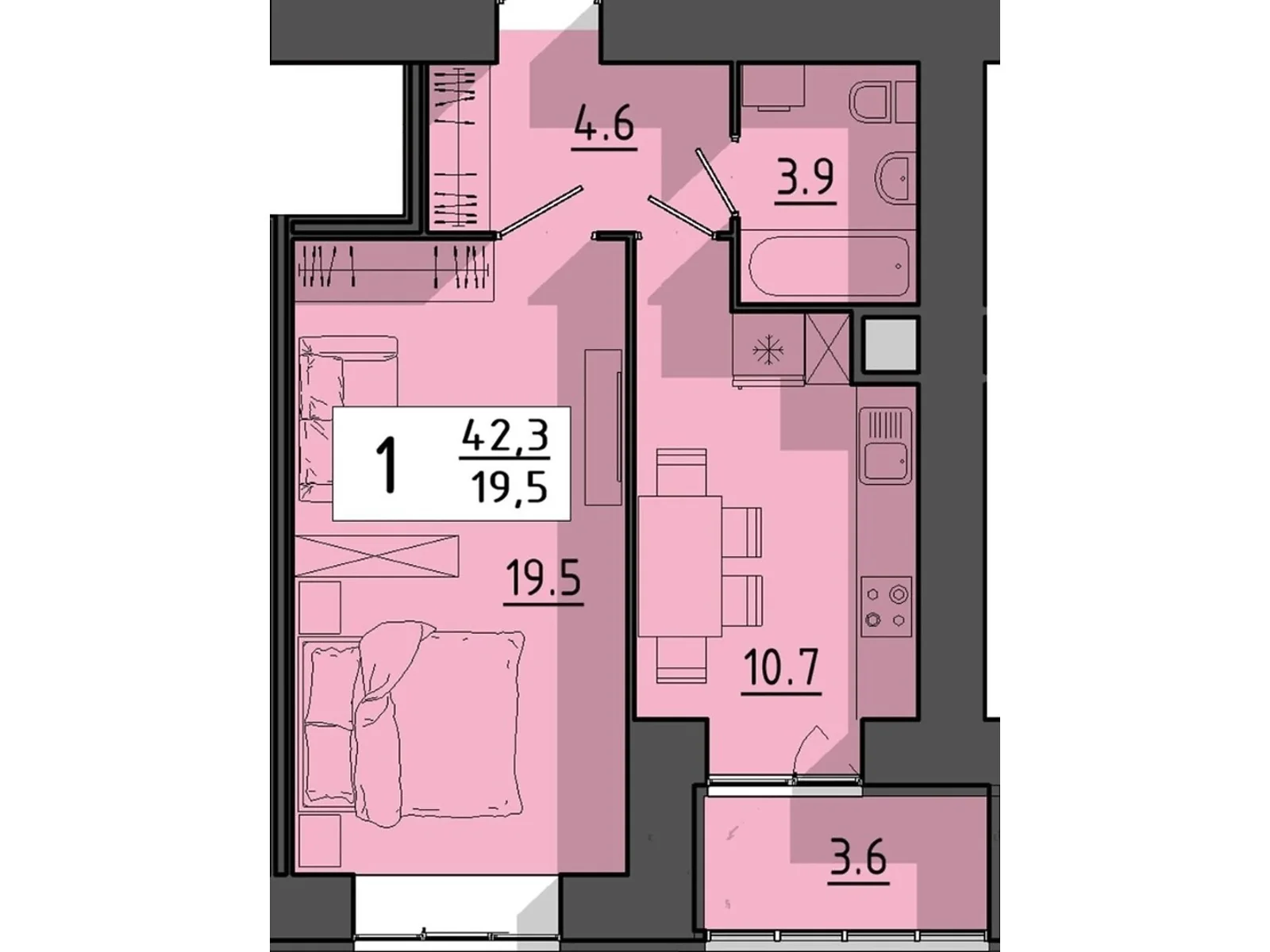 пер. Тарнавского Мирона Генерала Северный,Тернополь, цена: 29610 $