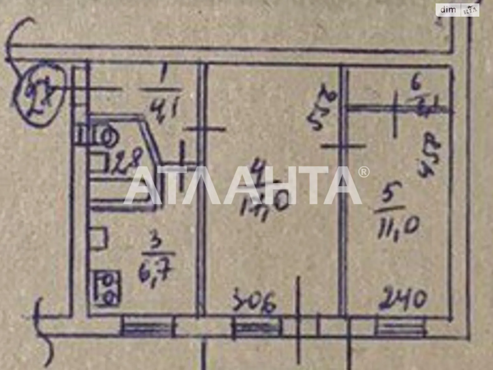 Продается 2-комнатная квартира 45 кв. м в Киеве, ул. Академика Щусева, 2/19 - фото 1