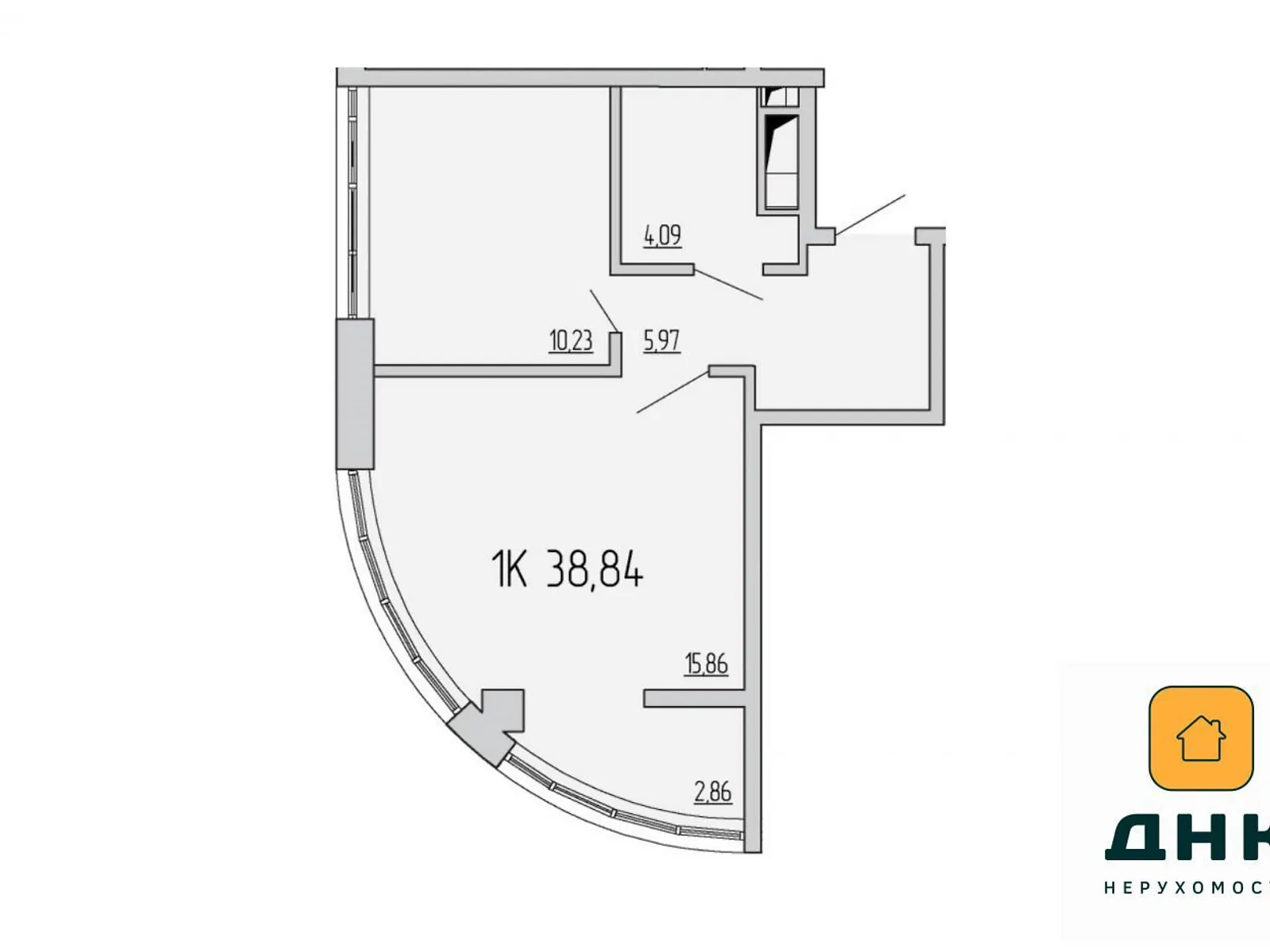 Продается 1-комнатная квартира 39 кв. м в Одессе, ул. Каманина, 16А/6