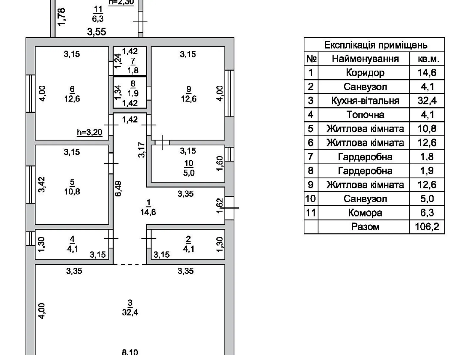 Продается одноэтажный дом 110 кв. м с баней/сауной, цена: 135000 $ - фото 1