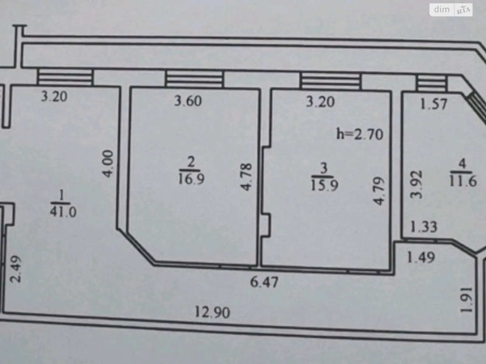 Продается офис 91 кв. м в бизнес-центре, цена: 51000 $