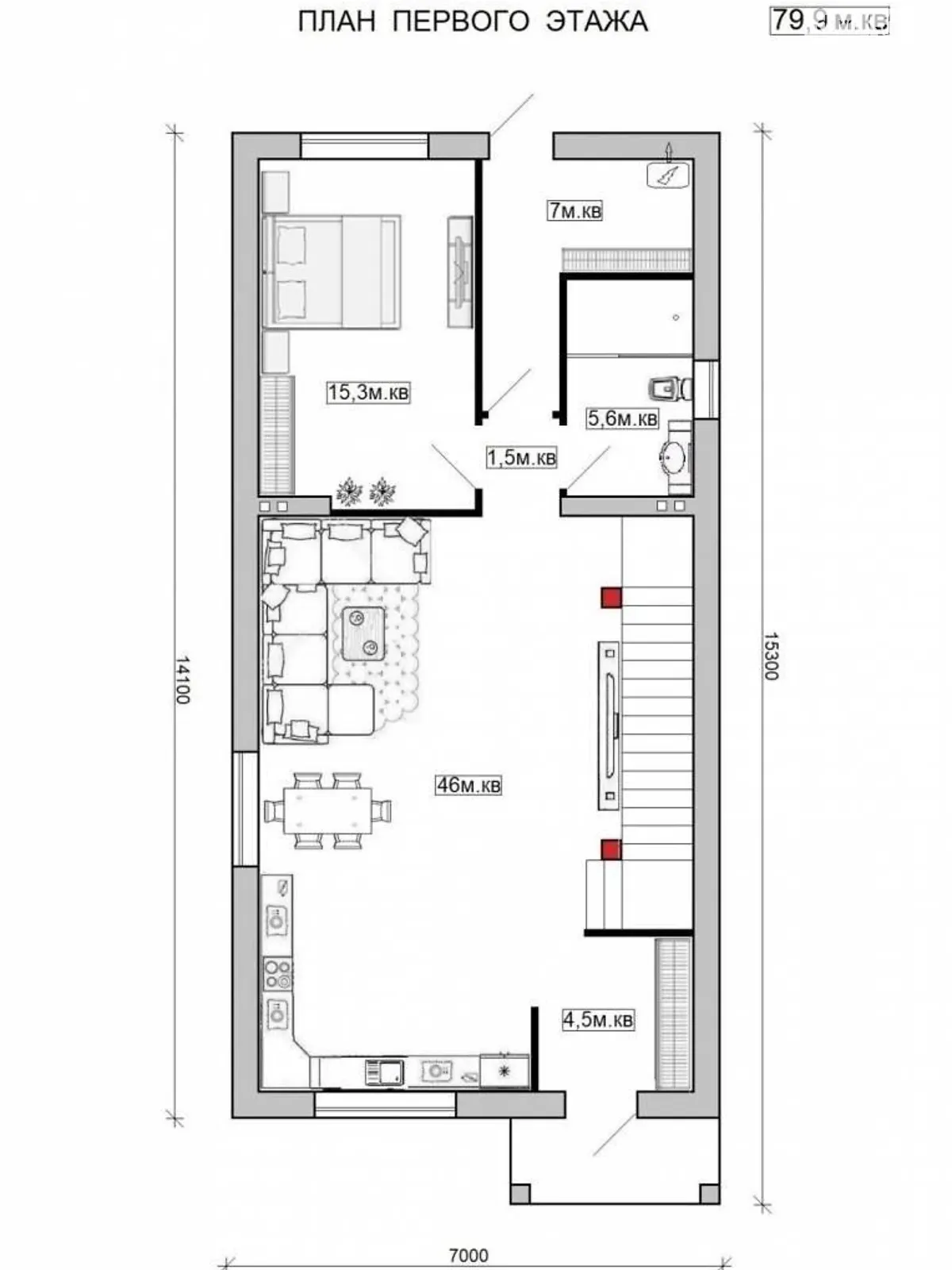 Продается дом на 2 этажа 160 кв. м с беседкой - фото 3