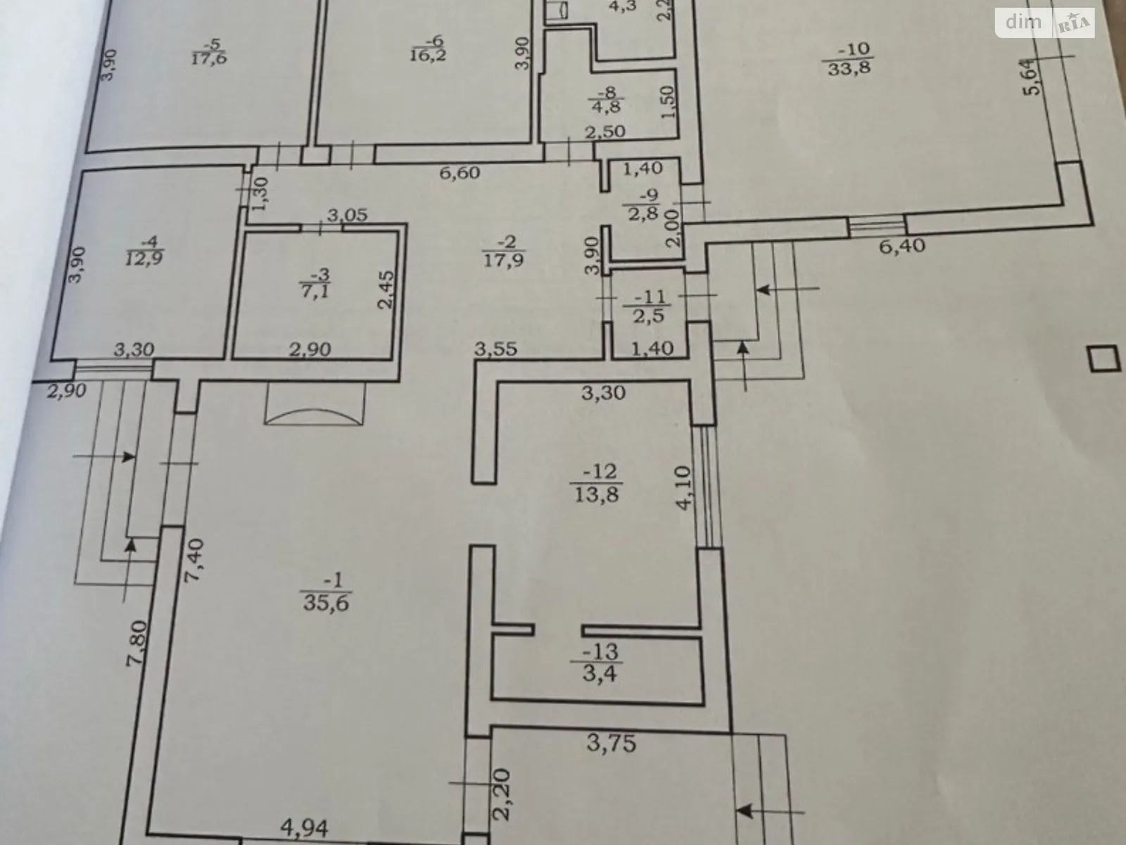 Продається одноповерховий будинок 180 кв. м з балконом, цена: 320000 $