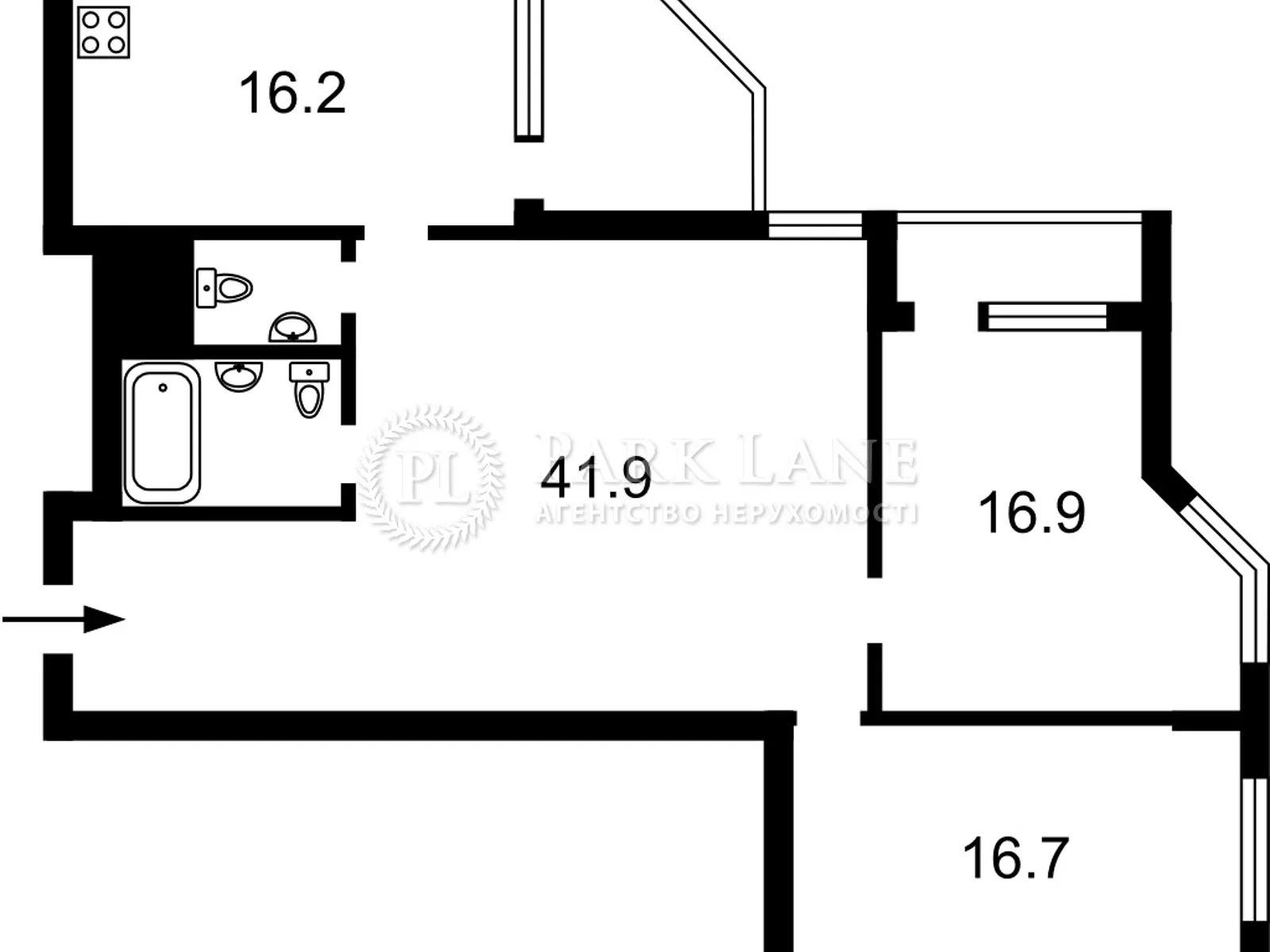 Продается 3-комнатная квартира 110 кв. м в Киеве, ул. Златоустовская, 25