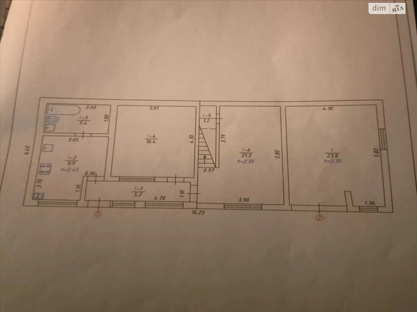 Продается дом на 2 этажа 160 кв. м с бассейном, цена: 58000 $