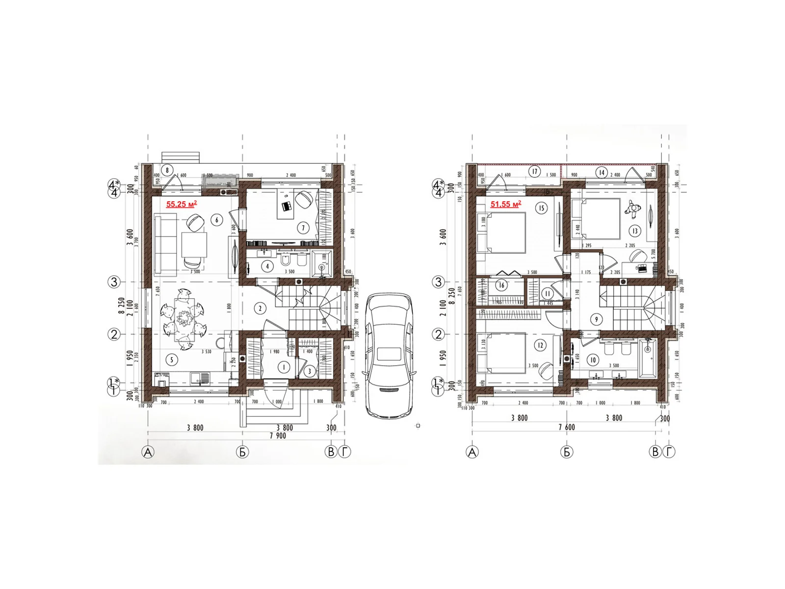 Продается дом на 2 этажа 110.91 кв. м с террасой, цена: 108980 $