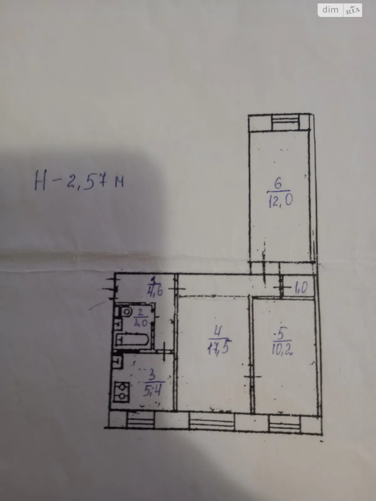 Продається приміщення вільного призначення 53 кв. м в 5-поверховій будівлі, цена: 66500 $