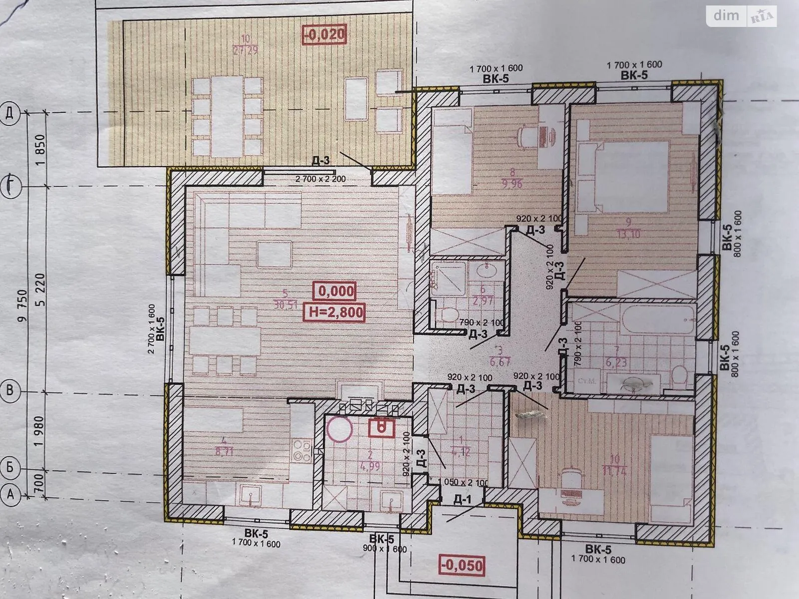 Продається одноповерховий будинок 120 кв. м з садом - фото 3