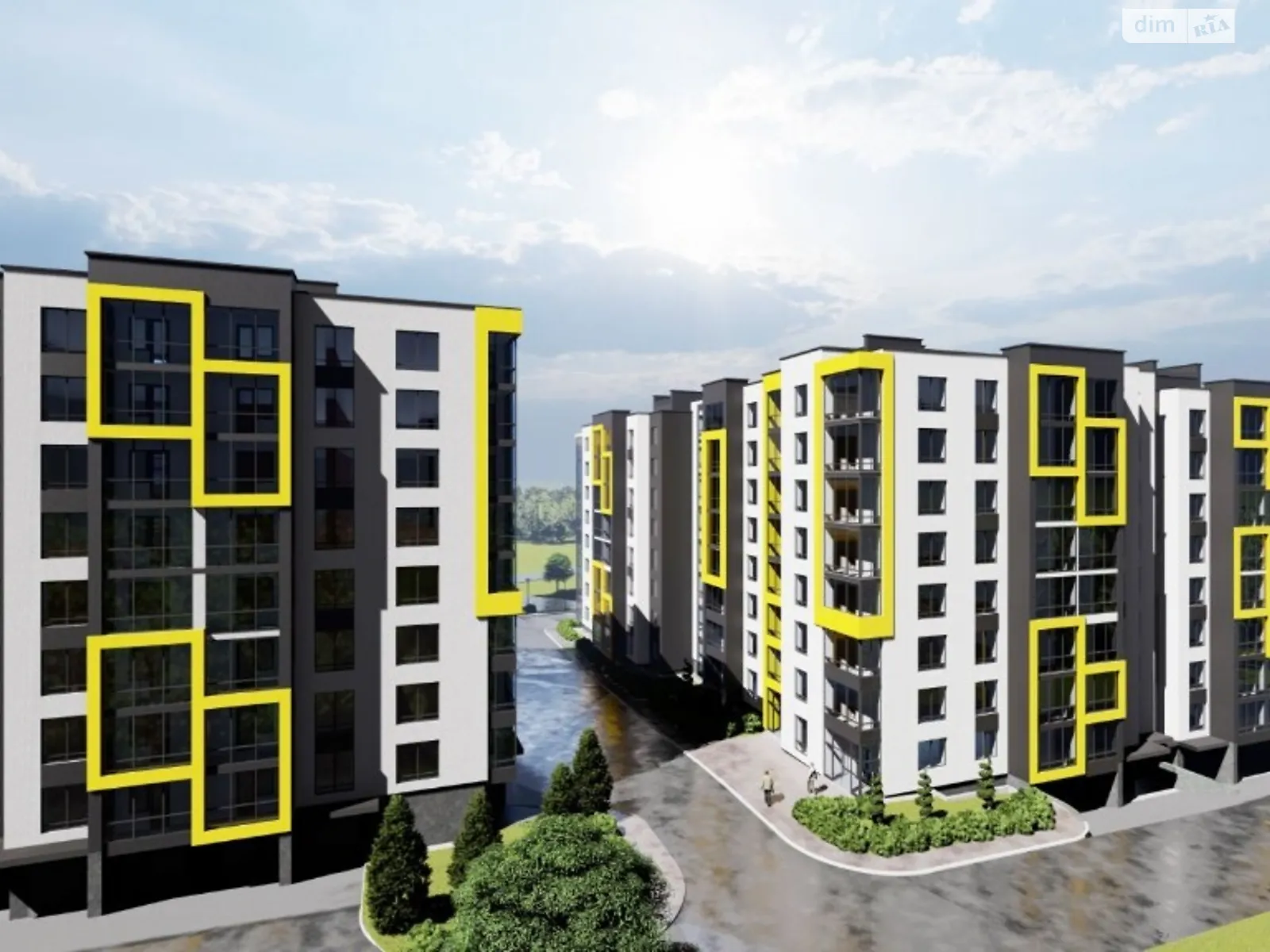 Продается 1-комнатная квартира 44.55 кв. м в Байковцах, пер. Дубовецкий, undefined - фото 1