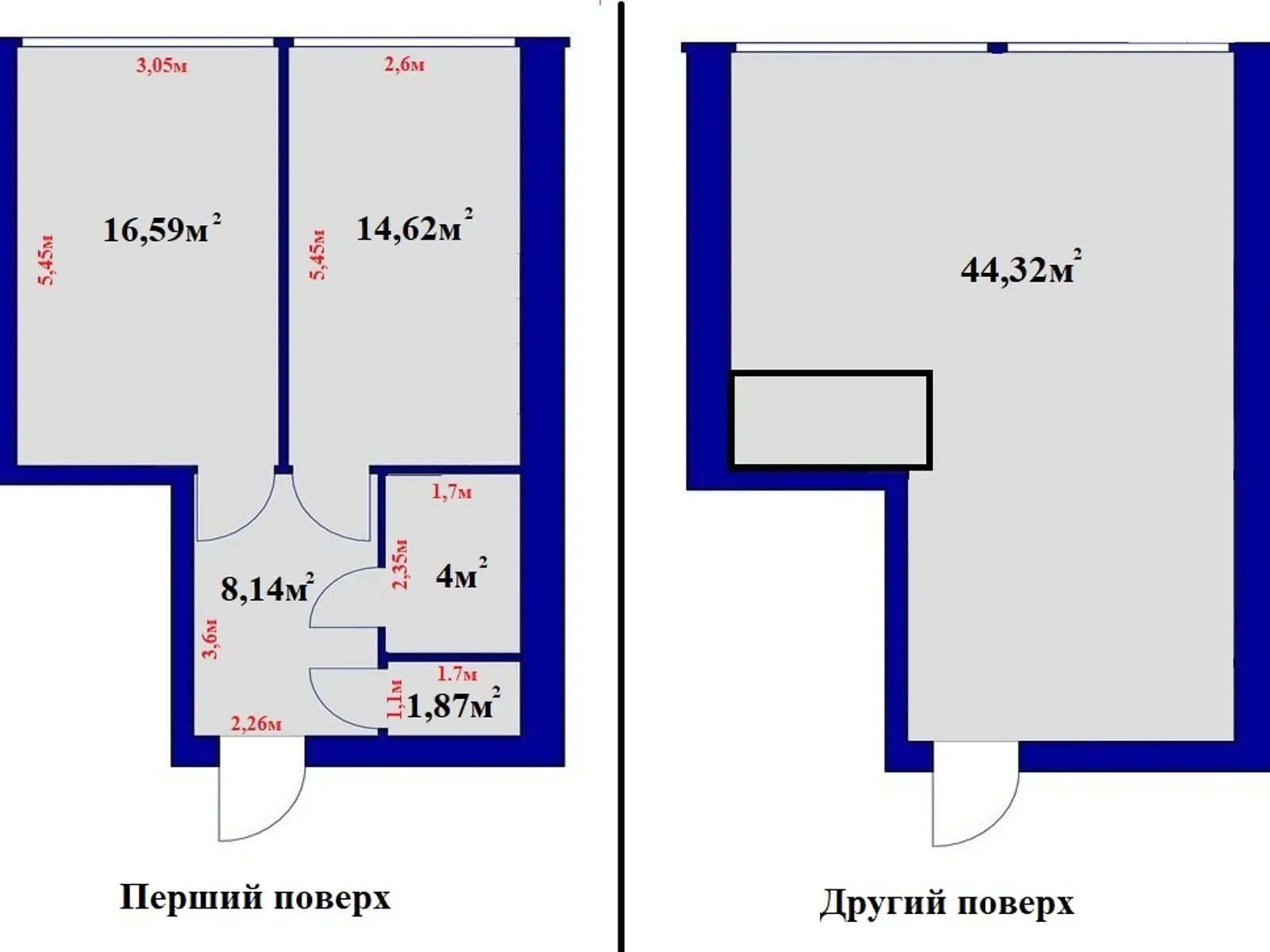 Продається 3-кімнатна квартира 87.5 кв. м у Милій, вул. Спортивна, 24