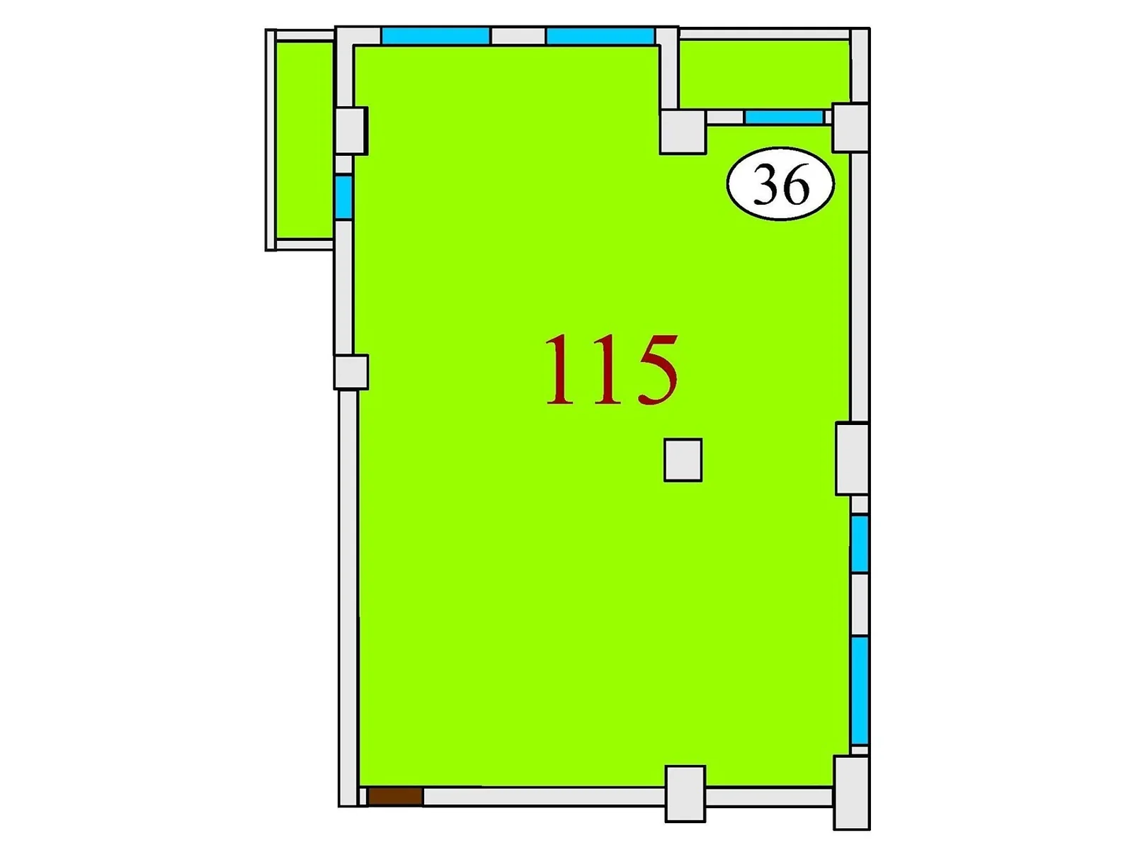 Продается 3-комнатная квартира 115 кв. м в Днепре, ул. Степана Бандеры(Шмидта), 15