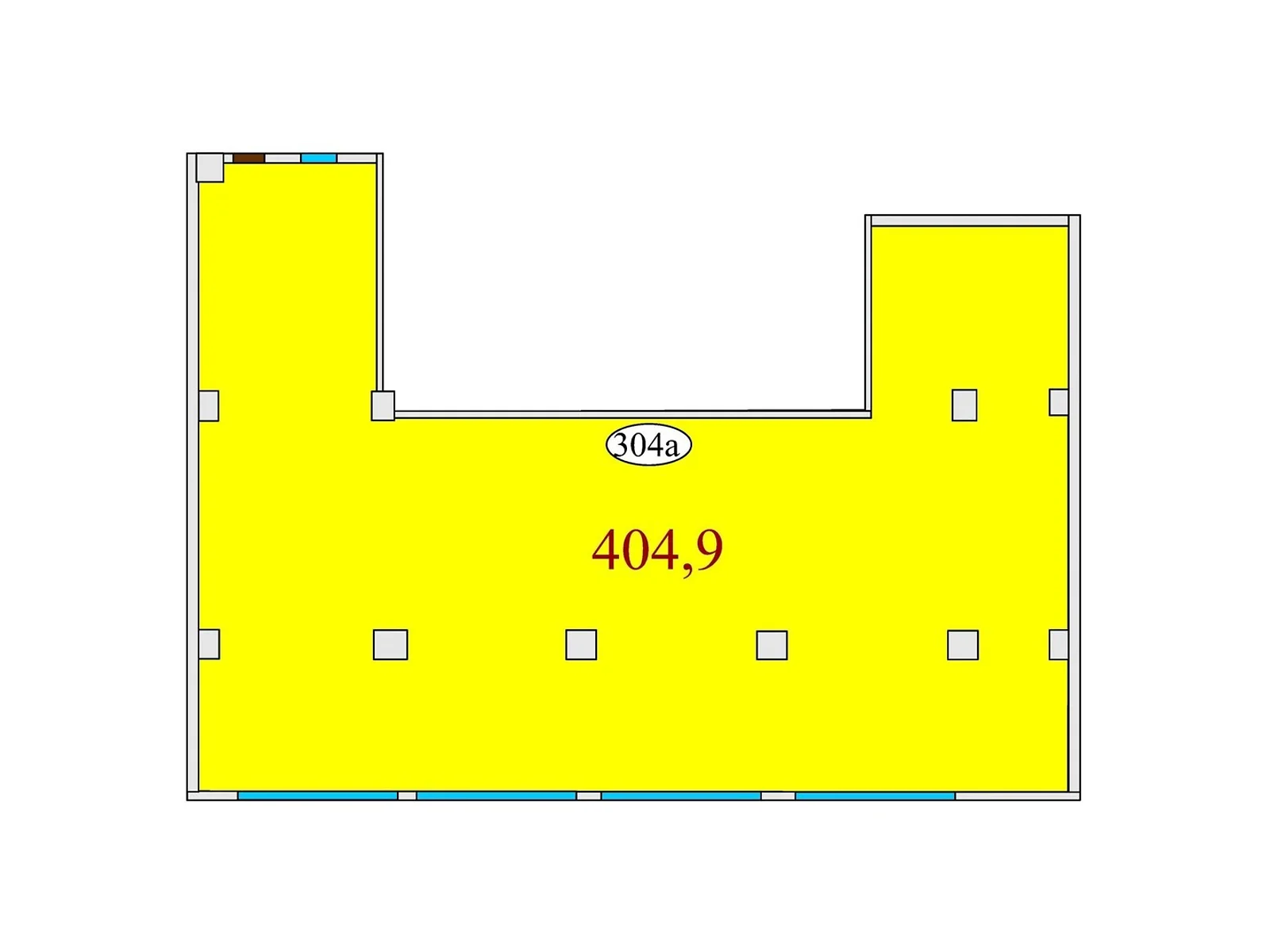 Продається офіс 404.9 кв. м в бізнес-центрі, цена: 688330 $