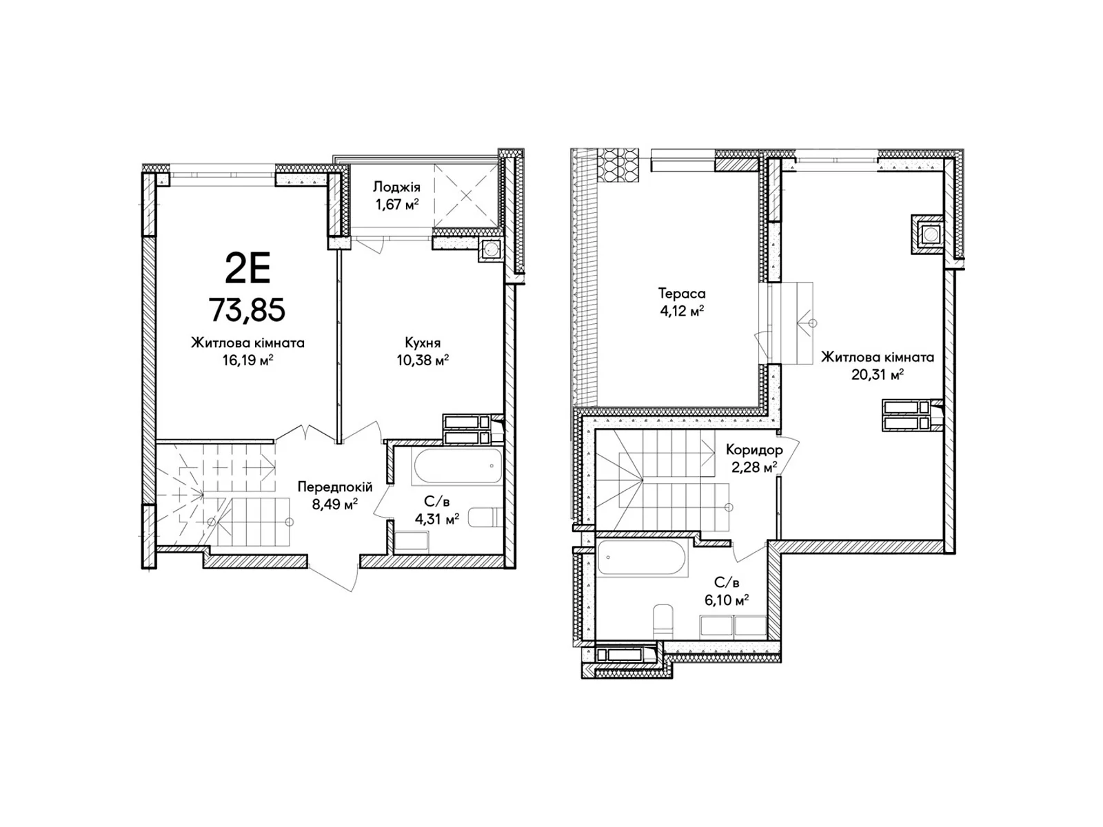 Продается 3-комнатная квартира 73 кв. м в Ирпене, ул. Достоевского - фото 1