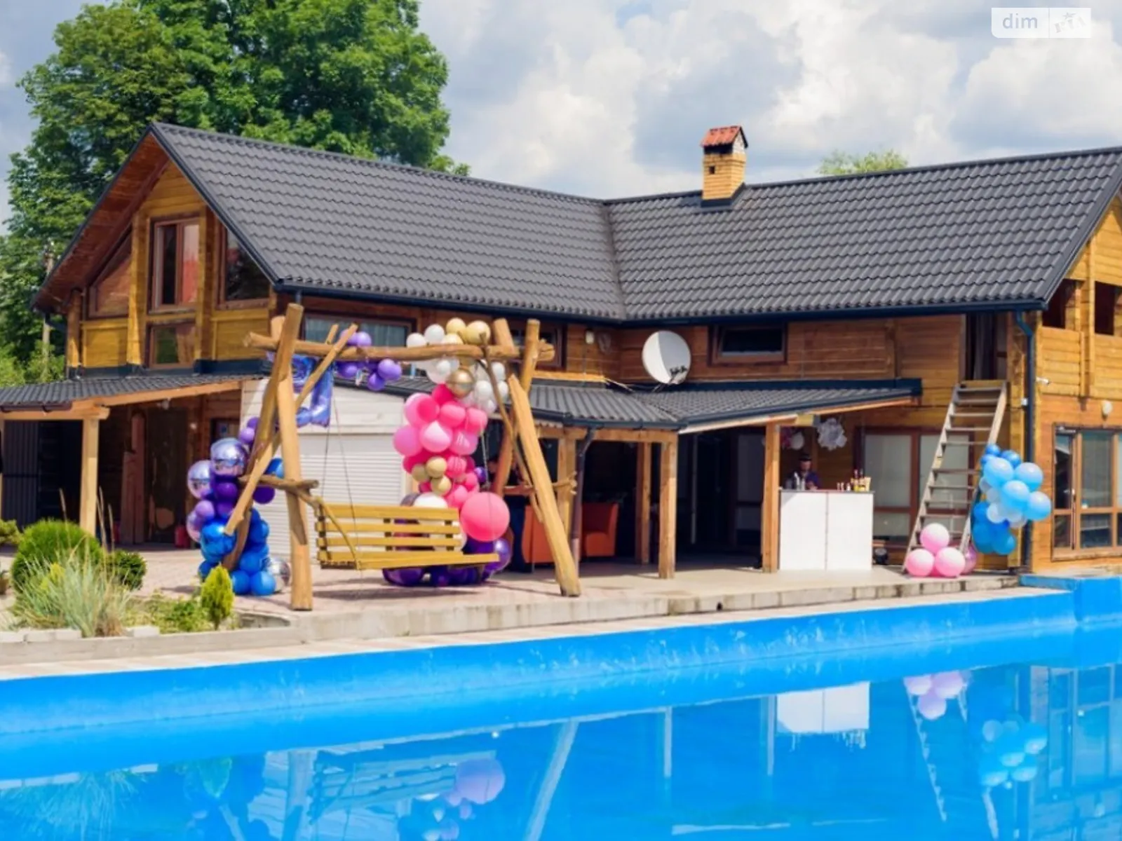 Сдается в аренду одноэтажный дом с бассейном, цена: 6600 грн