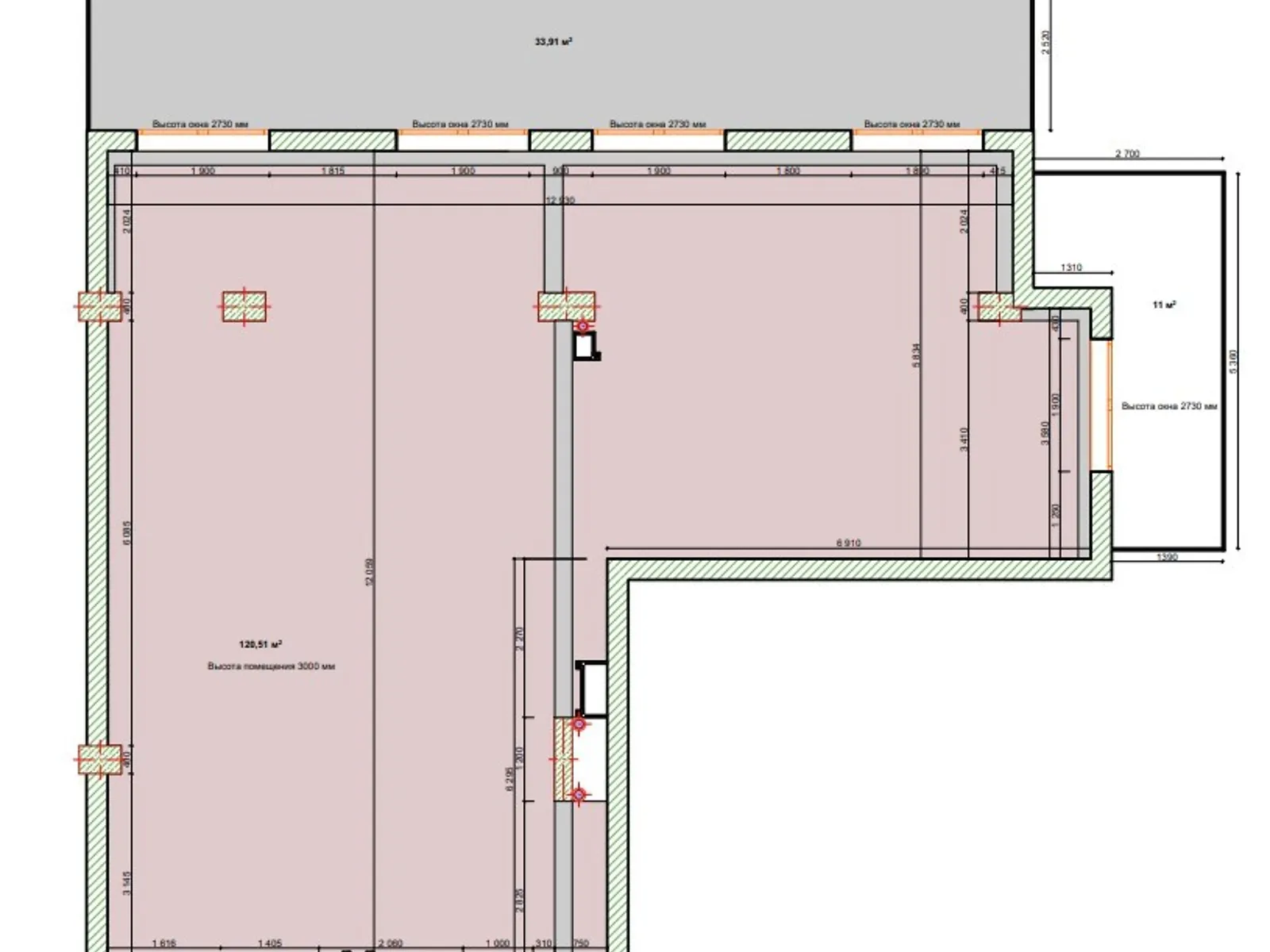 Продается 4-комнатная квартира 120 кв. м в Днепре, ул. Староказацкая(Комсомольская), 12Д