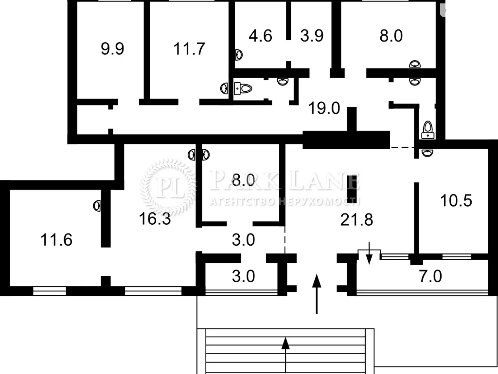 Продается офис 150 кв. м в бизнес-центре, цена: 212000 $