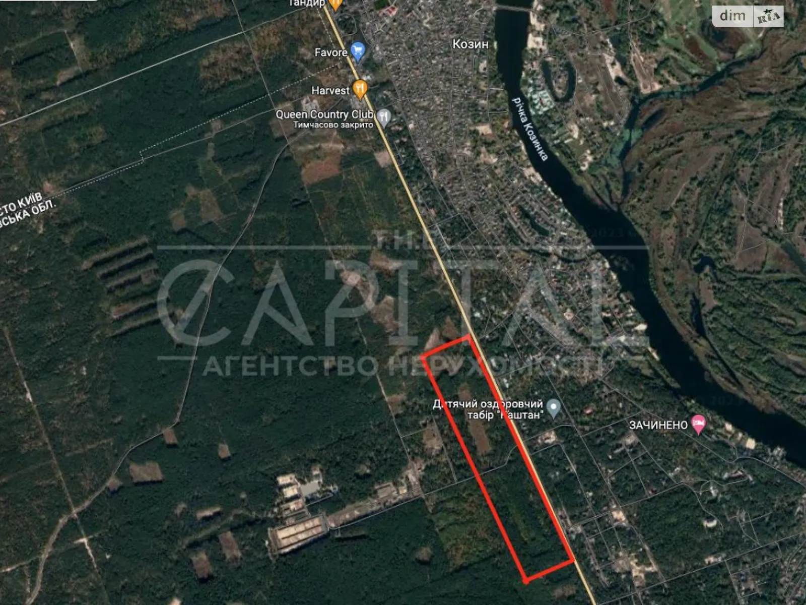 Продается земельный участок 400 соток в Киевской области, цена: 2000000 $ - фото 1