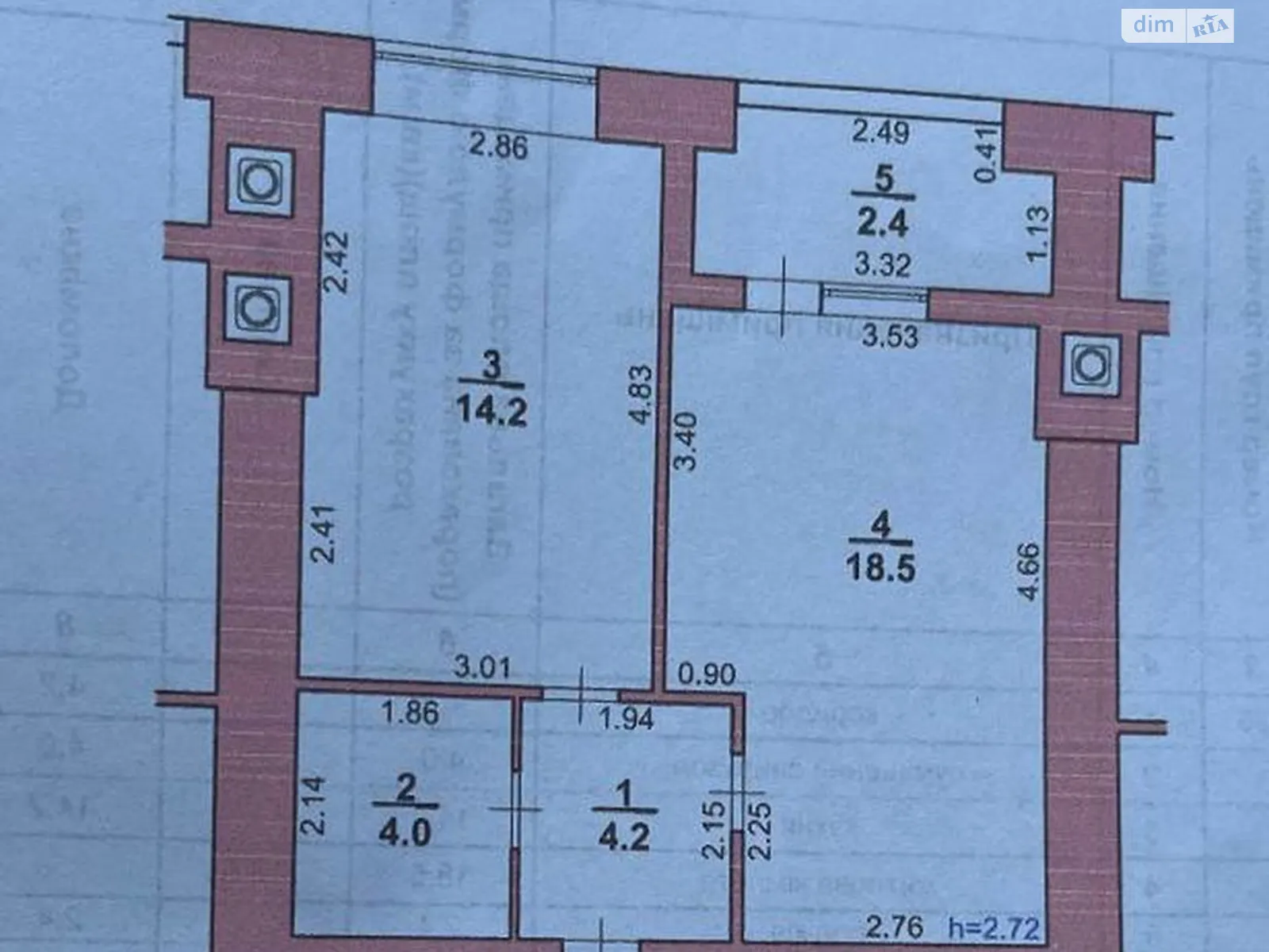 Продается 1-комнатная квартира 43 кв. м в Хмельницком, ул. Лесогриневецкая, 30/11