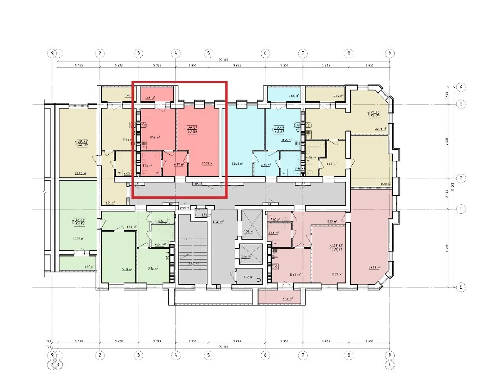 Продается 1-комнатная квартира 43 кв. м в Харькове, ул. Елизаветинская, 2Б - фото 1