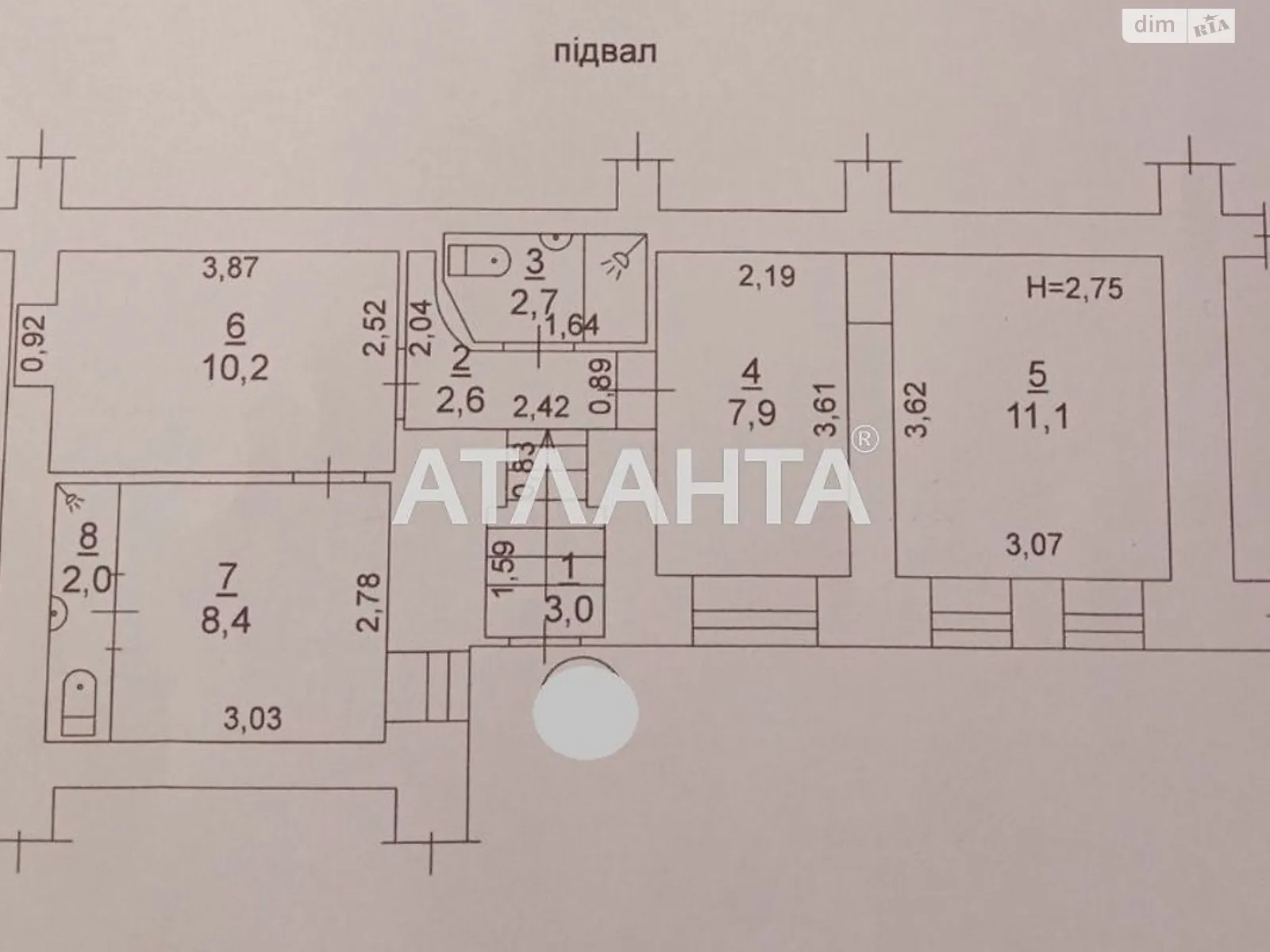 Продається приміщення вільного призначення 48 кв. м в 3-поверховій будівлі, цена: 40000 $