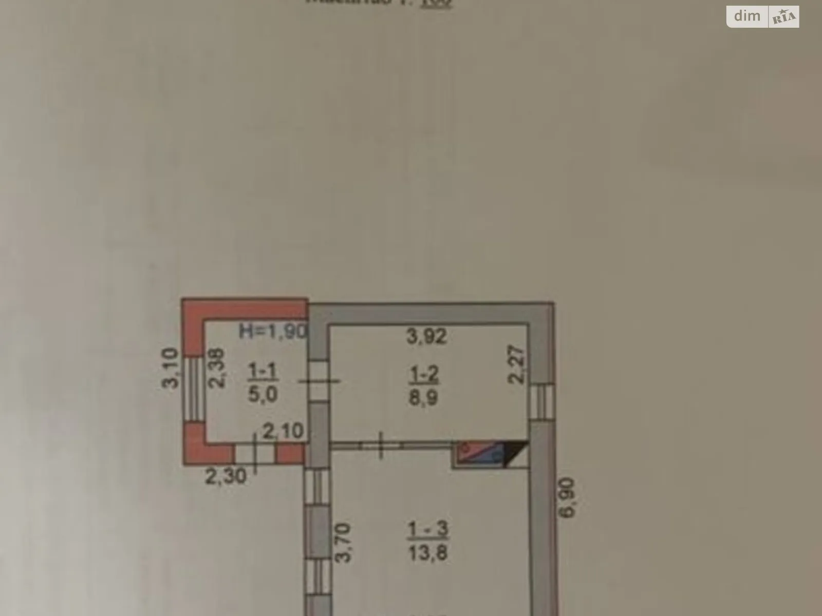 Продается одноэтажный дом 55 кв. м с подвалом, цена: 33000 $ - фото 1