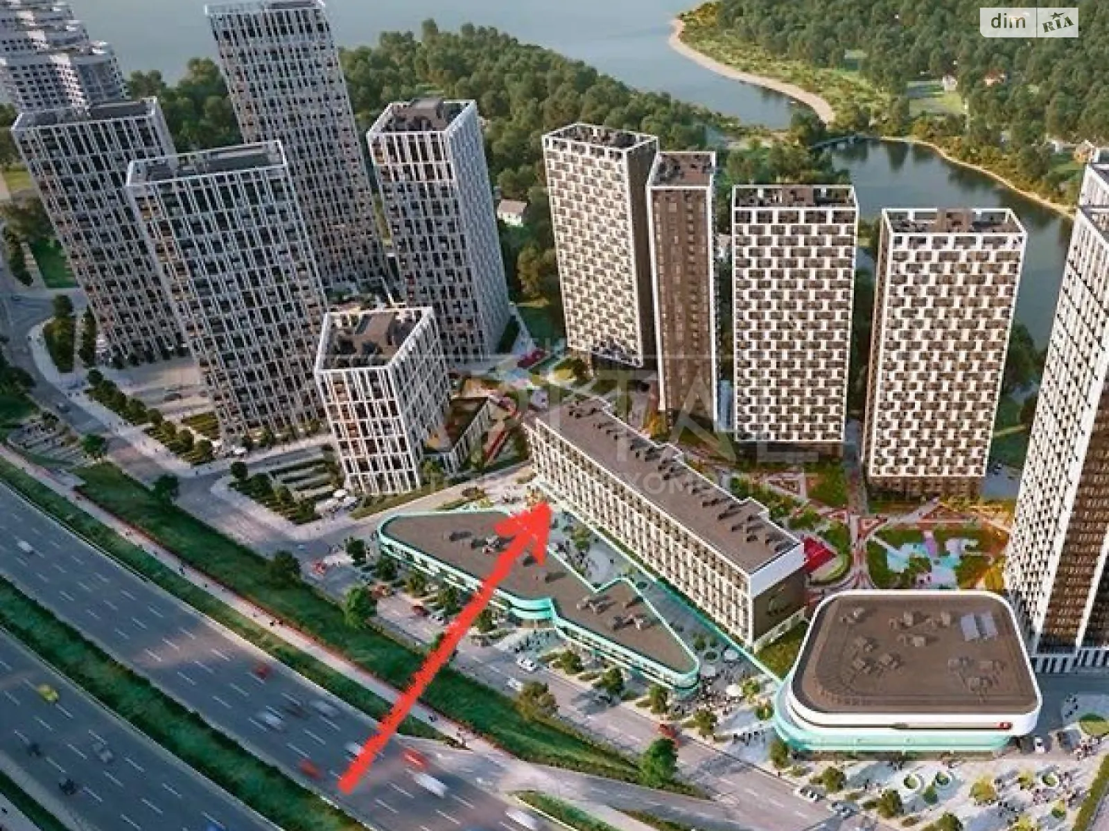 вул. Зарічна, 6  ЖК Славутич, цена: 2205 $