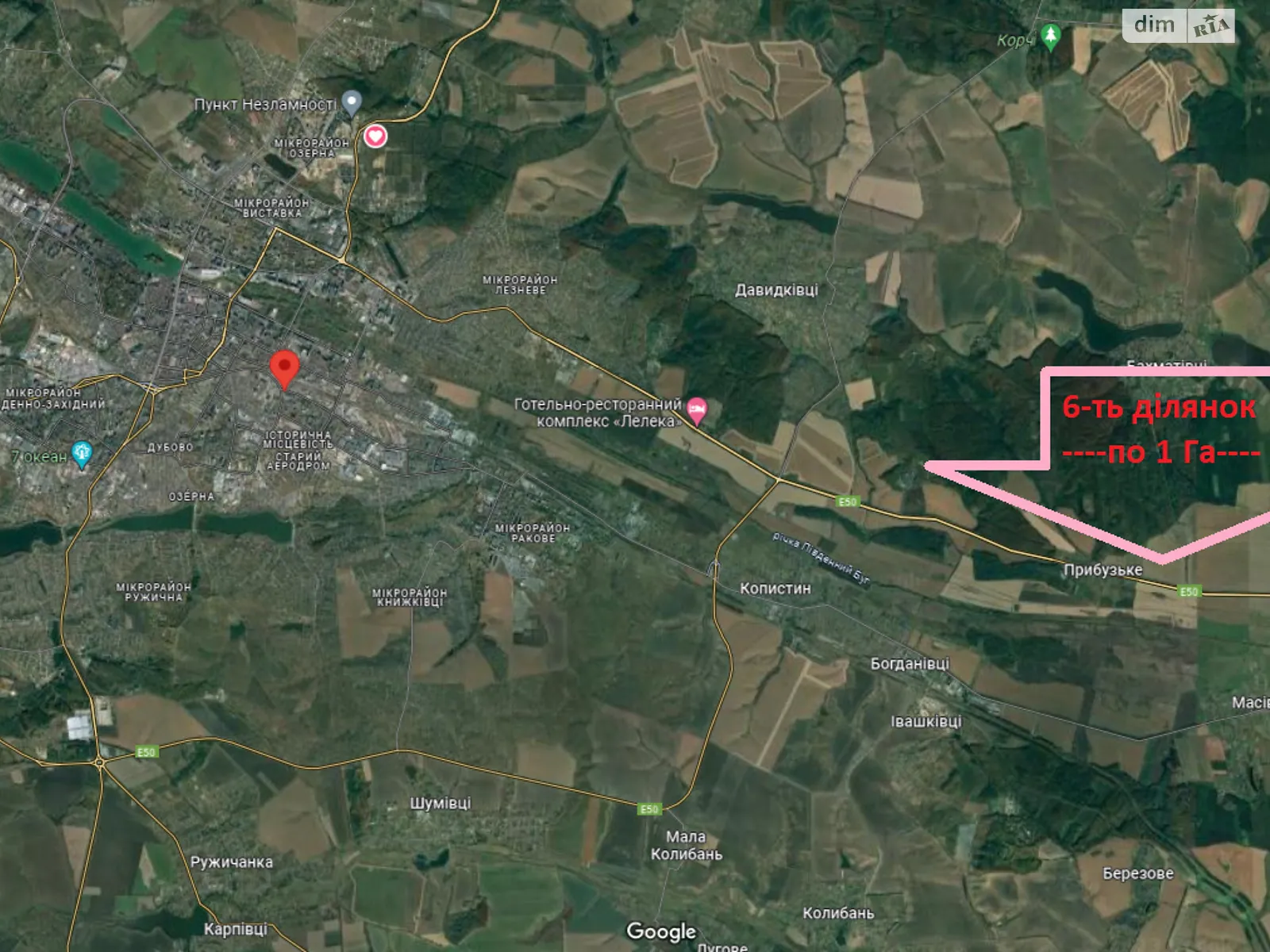 Продается земельный участок 1 соток в Хмельницкой области, цена: 25000 $
